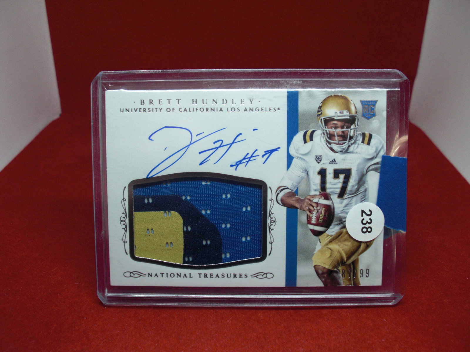 brett hundley patch auto 87/99 (1 of 1)