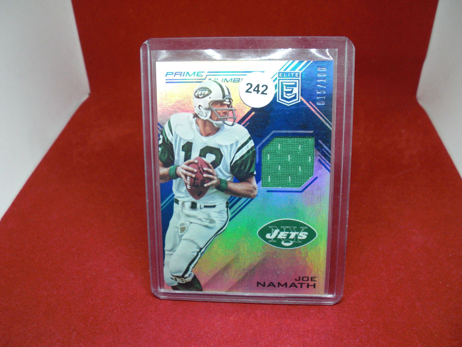 joe namath jersey card 015/100 (1 of 1)