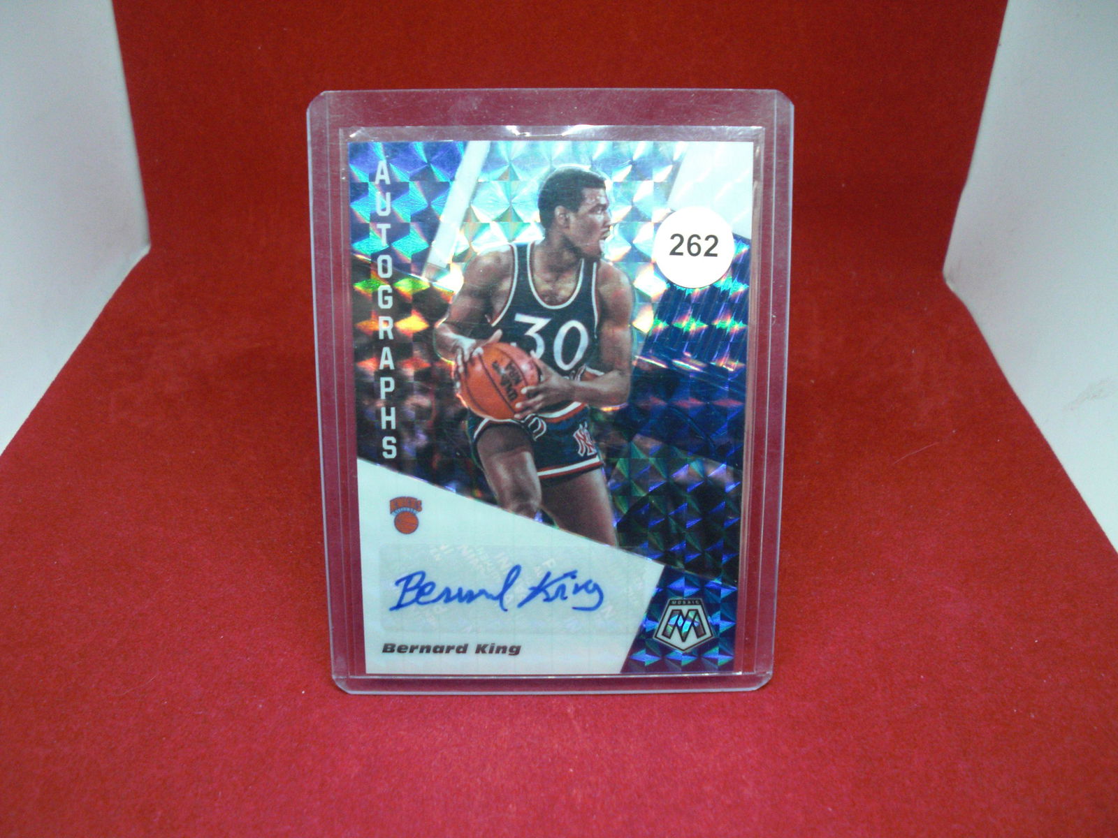 bernard king mosaic auto (1 of 1)