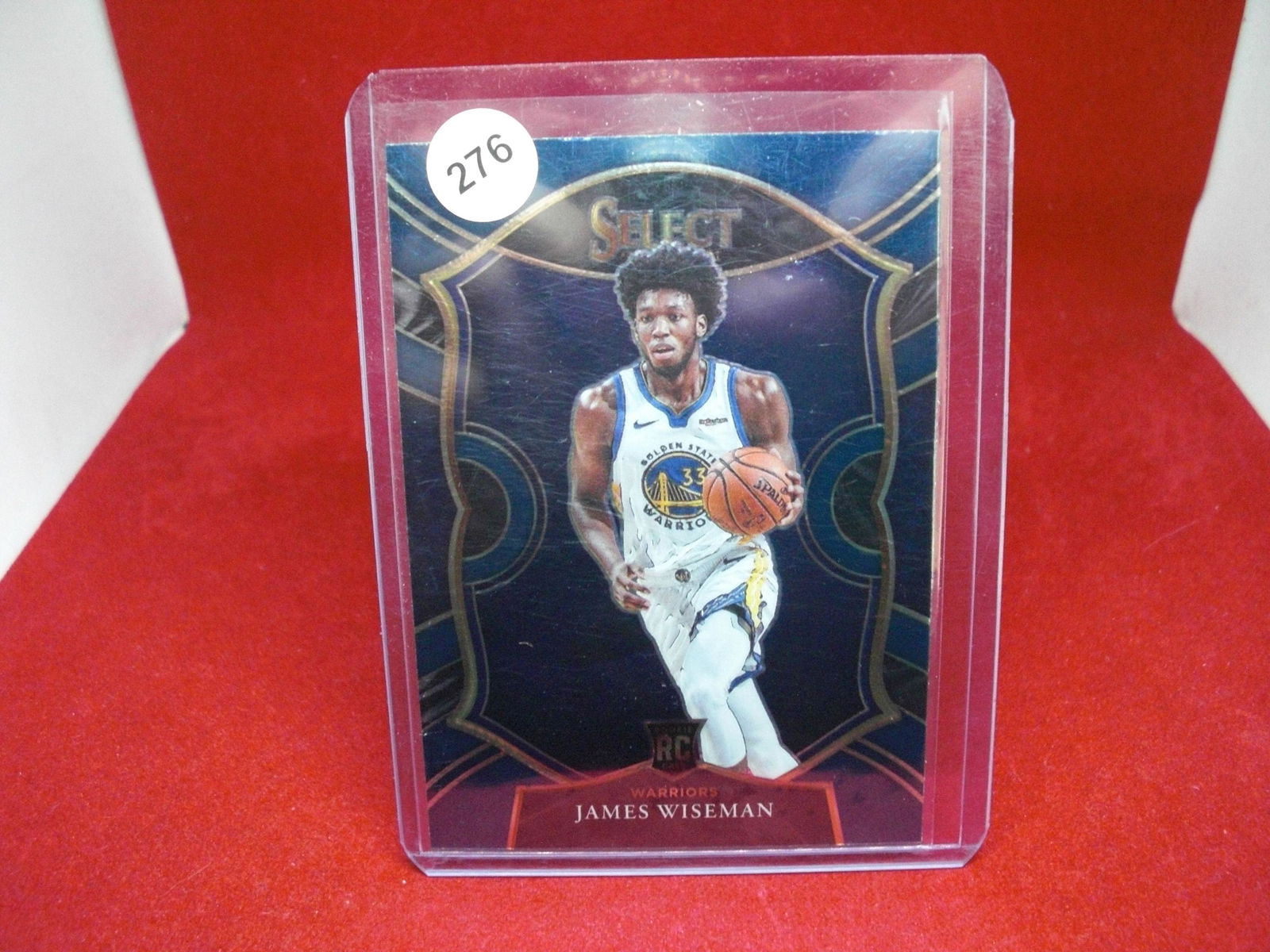 James Wiseman rookie card (1 of 1)