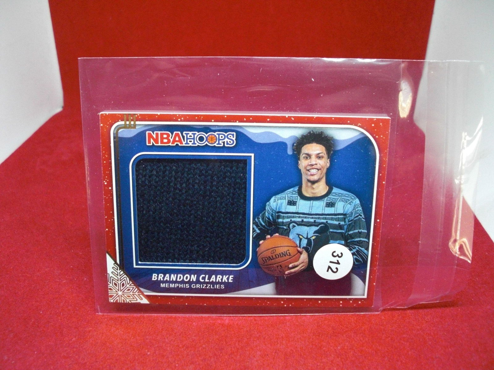 brandon clarke rookie sweater card (1 of 1)