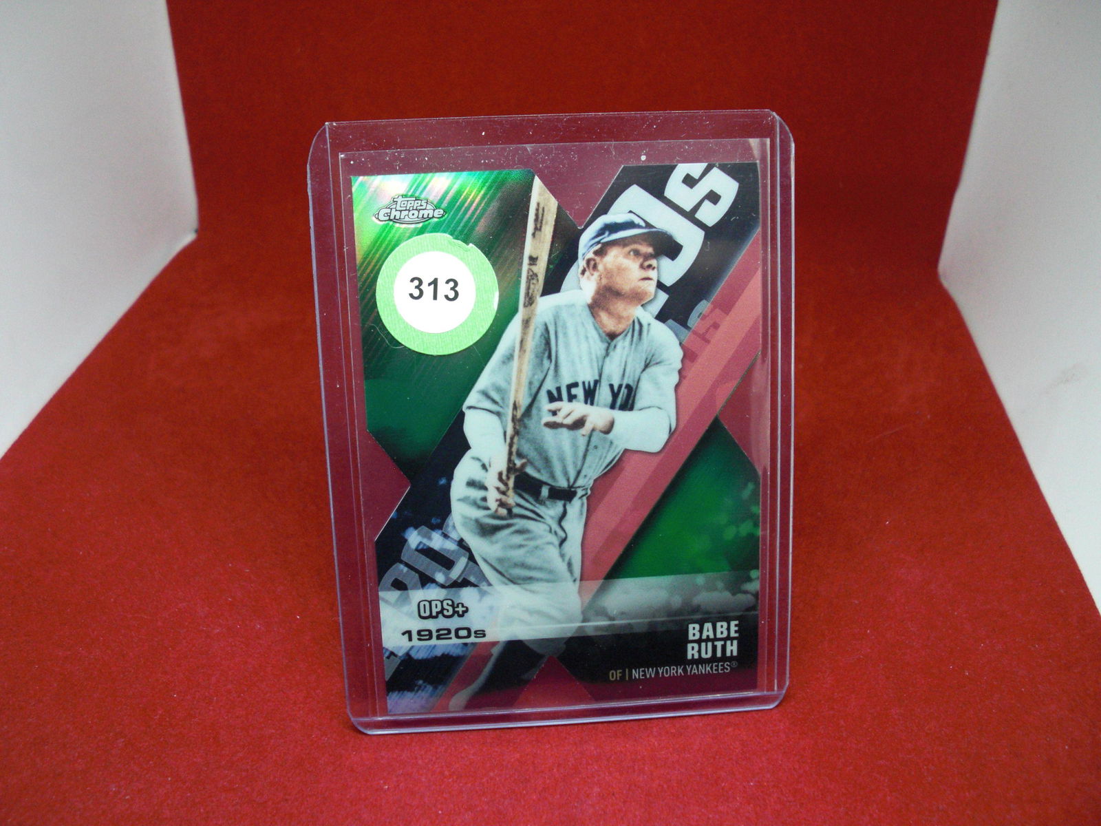 babe ruth die cut insert 67/99 (1 of 1)