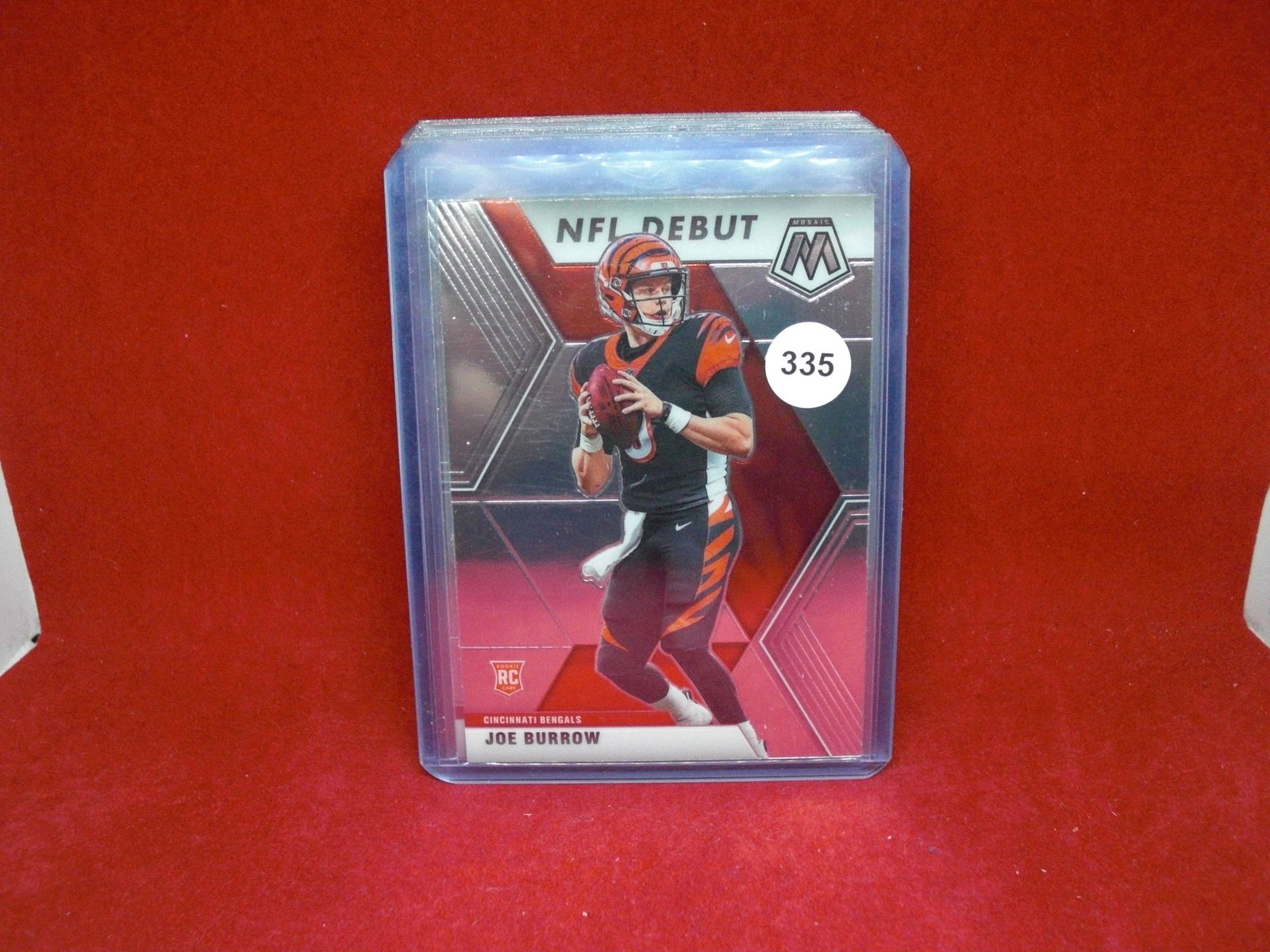 joe burrow mosaic nfl debut rookie (1 of 1)