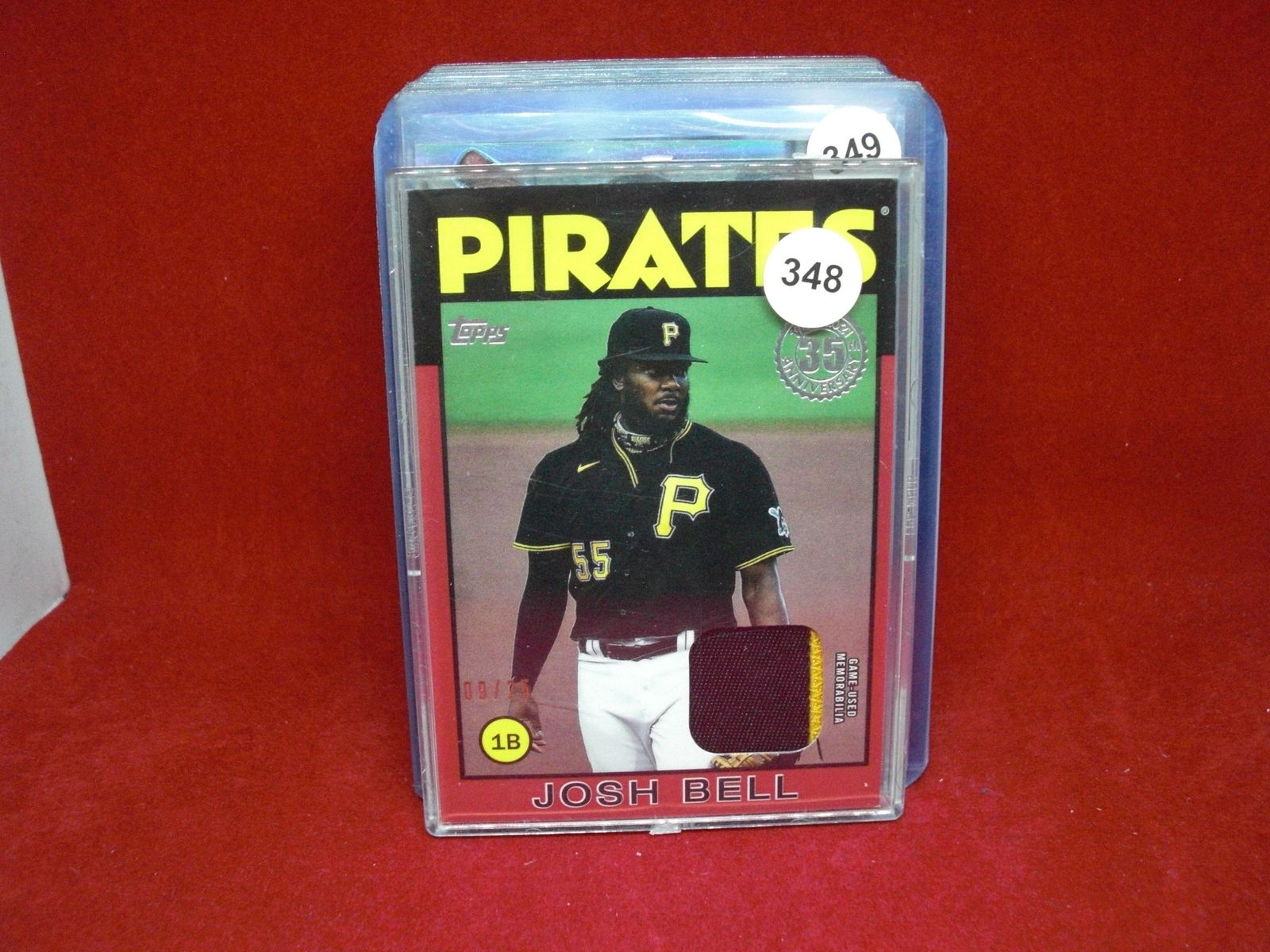 josh bell numbered relic 09/25 (1 of 1)