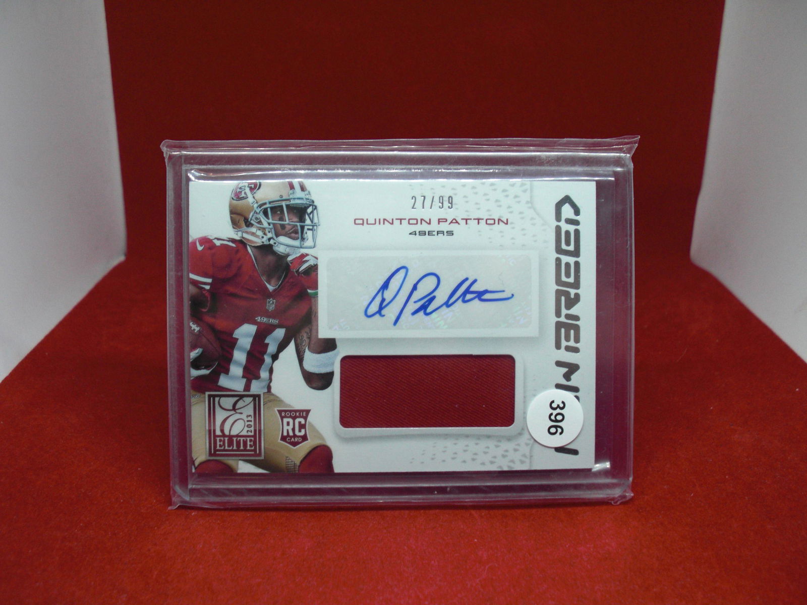 Quinton Patton rookie jersey auto 27/99 (1 of 1)