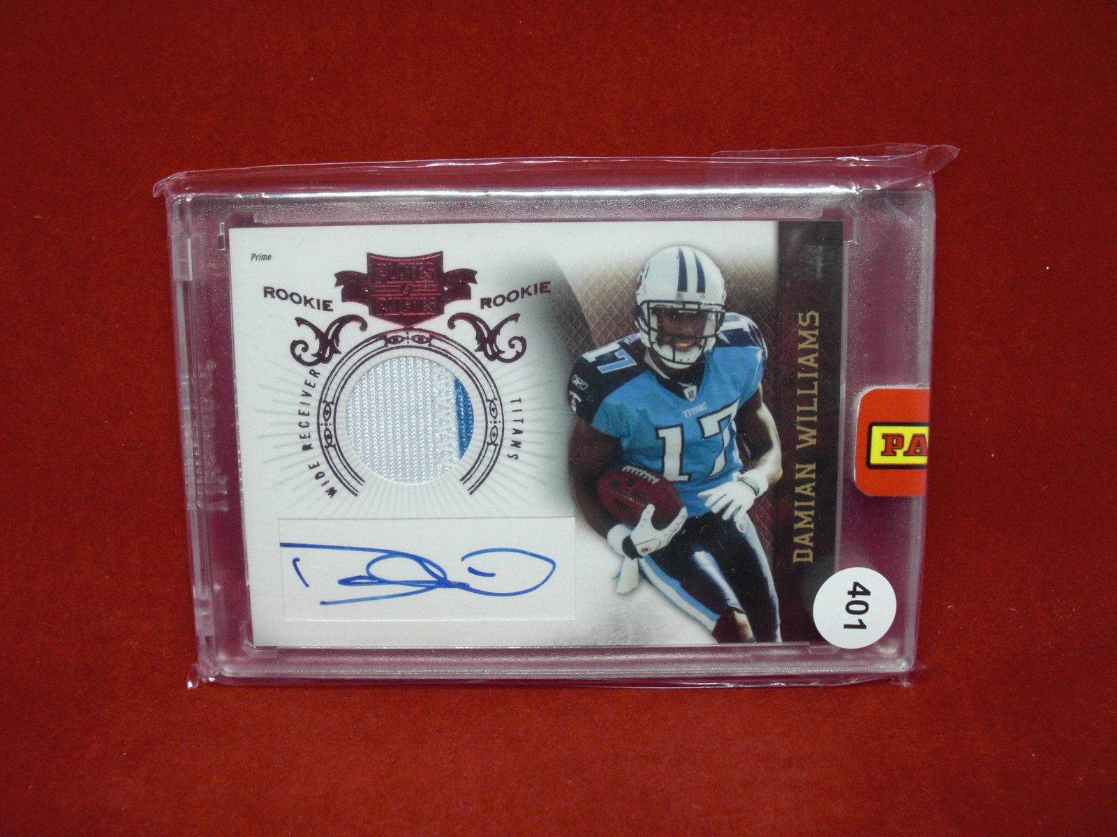 Damien Williams rookie patch auto (1 of 1)