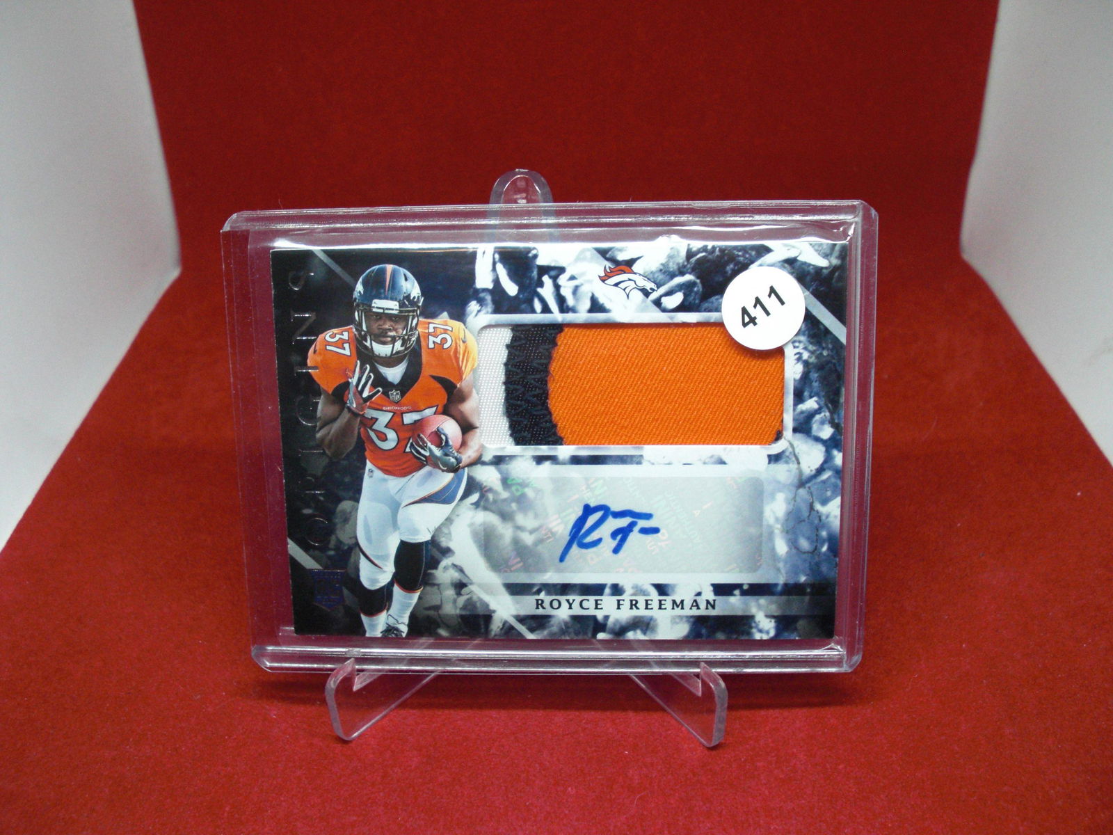royce freeman rookie patch auto (1 of 1)
