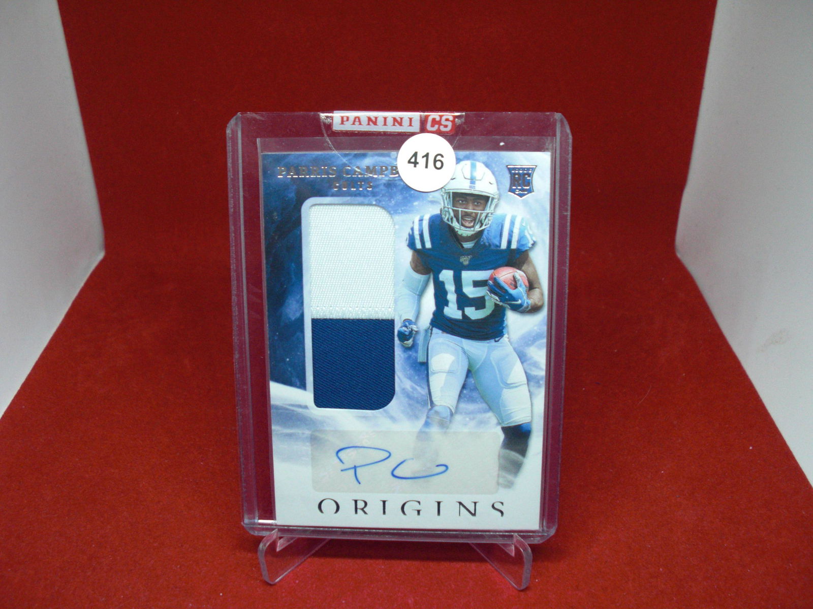 parris campbell rookie patch auto (1 of 1)