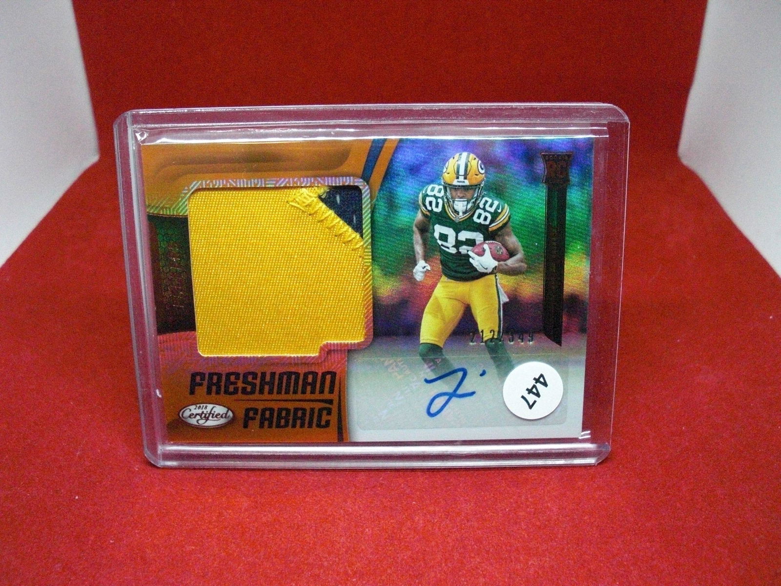 jmon moore rookie patch auto 212/349 (1 of 1)