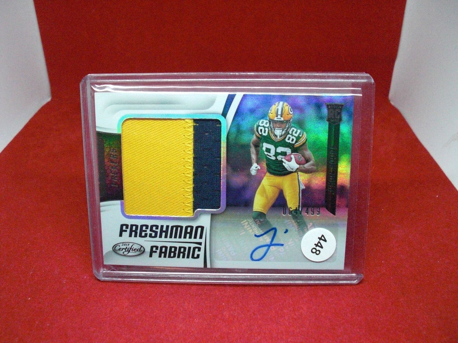 jmon moore rookie patch auto 064/499 (1 of 1)