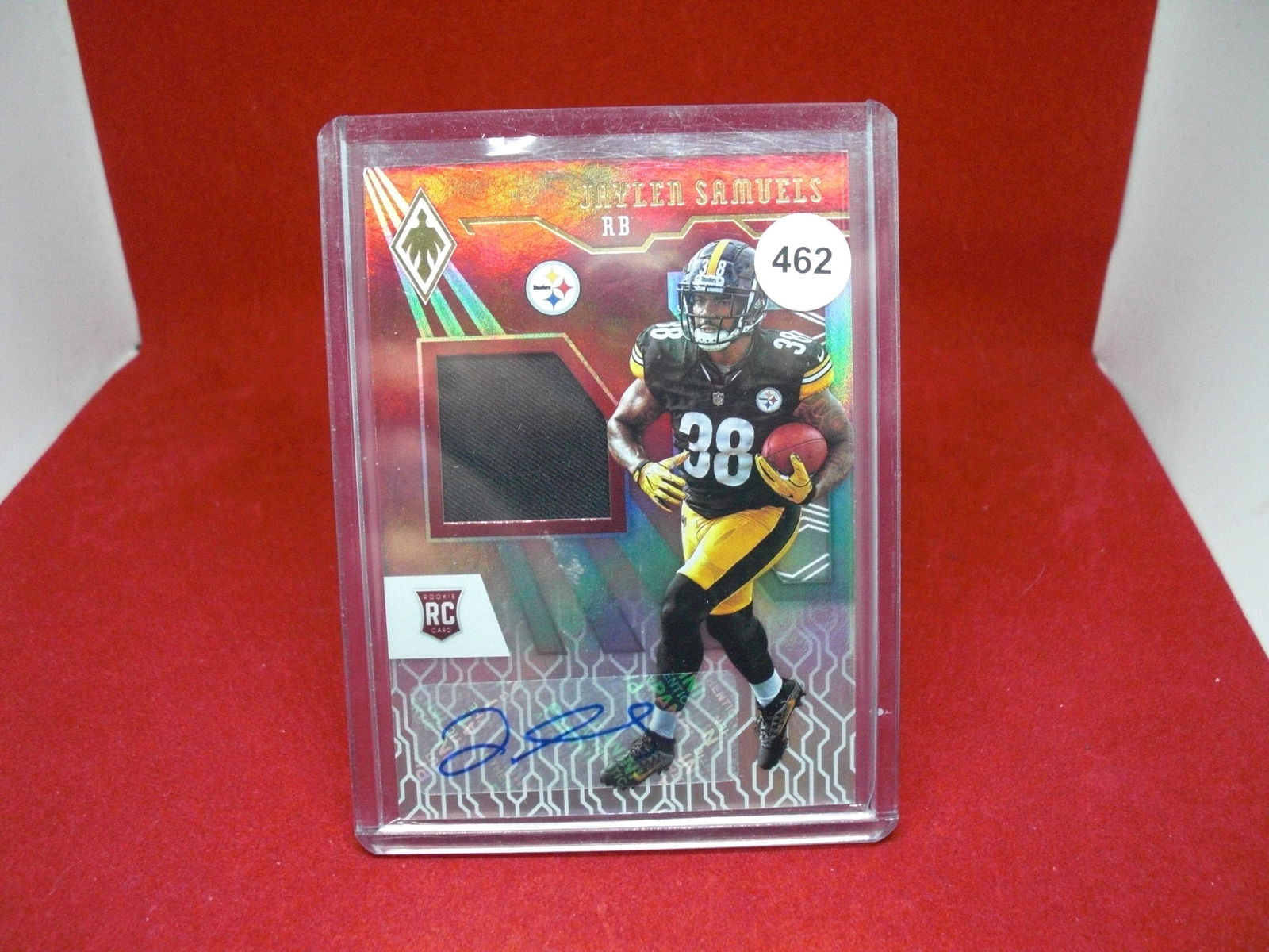 jaylen samuels Rookie jersey auto 036/299 (1 of 1)