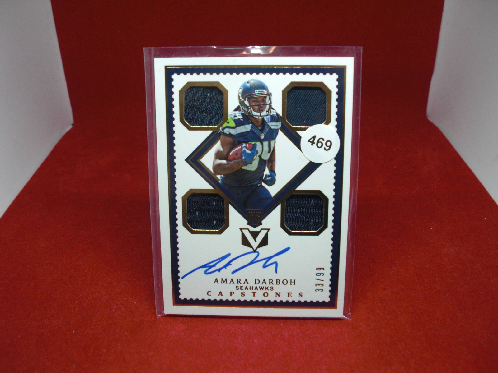 Amara darboh quad relic auto 33/99 (1 of 1)