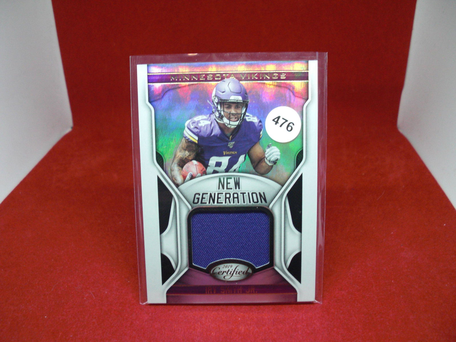 irv smith rookie jersey card (1 of 1)