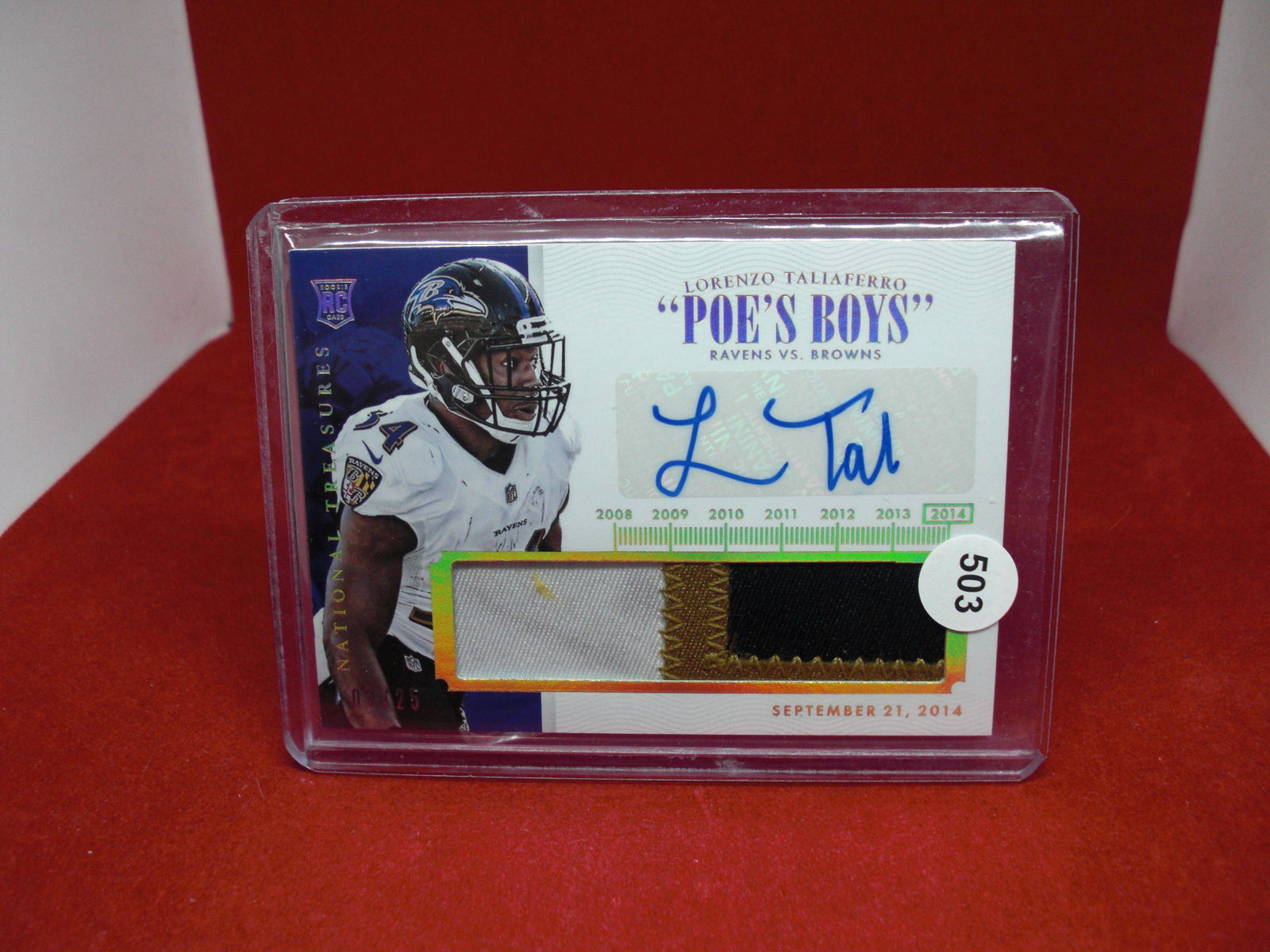 Lorenzo taliaferro patch auto 02/25 (1 of 1)