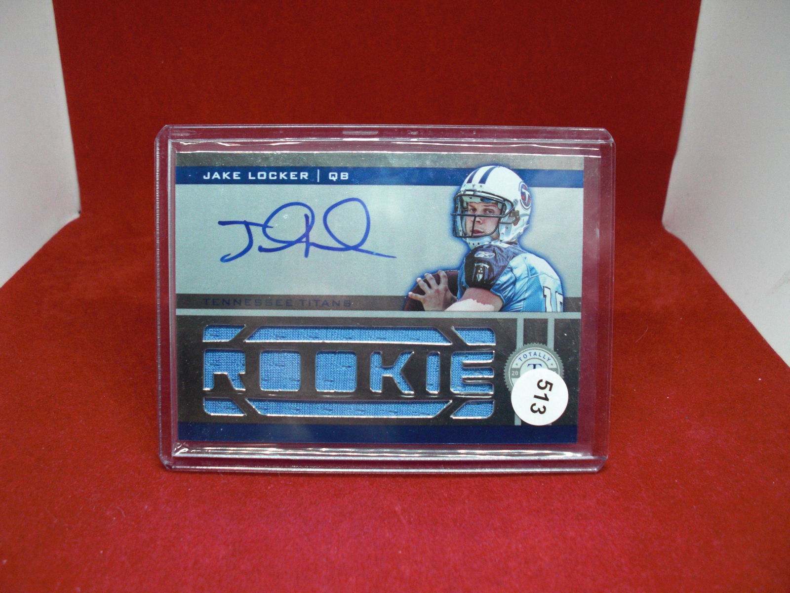 jake locker jersey auto 299/299 (1 of 1)
