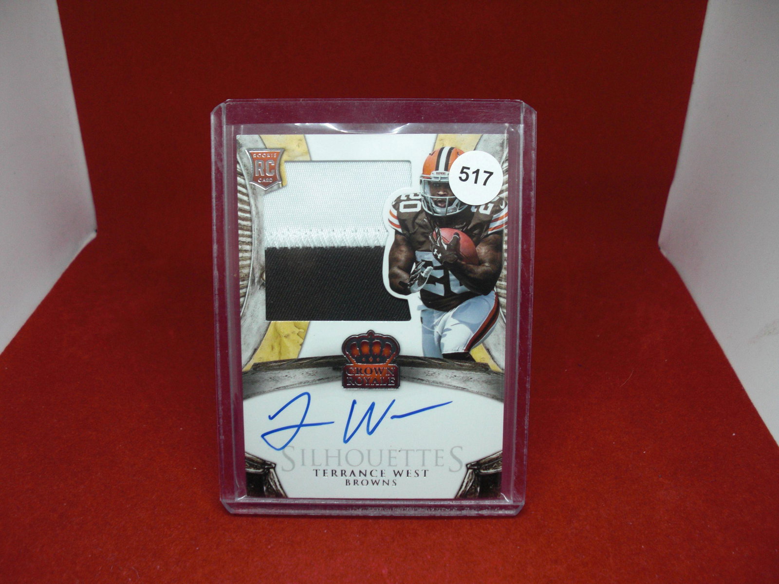 Terrance West rookie patch auto 036/299 (1 of 1)