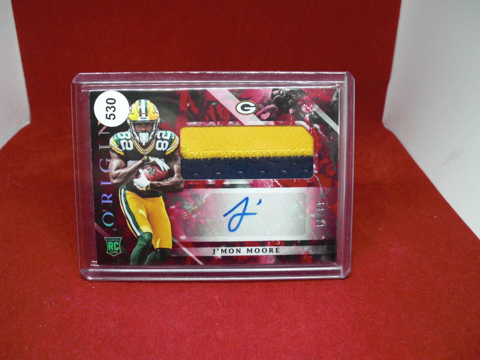 jmon moore rookie patch auto 10/99 (1 of 1)