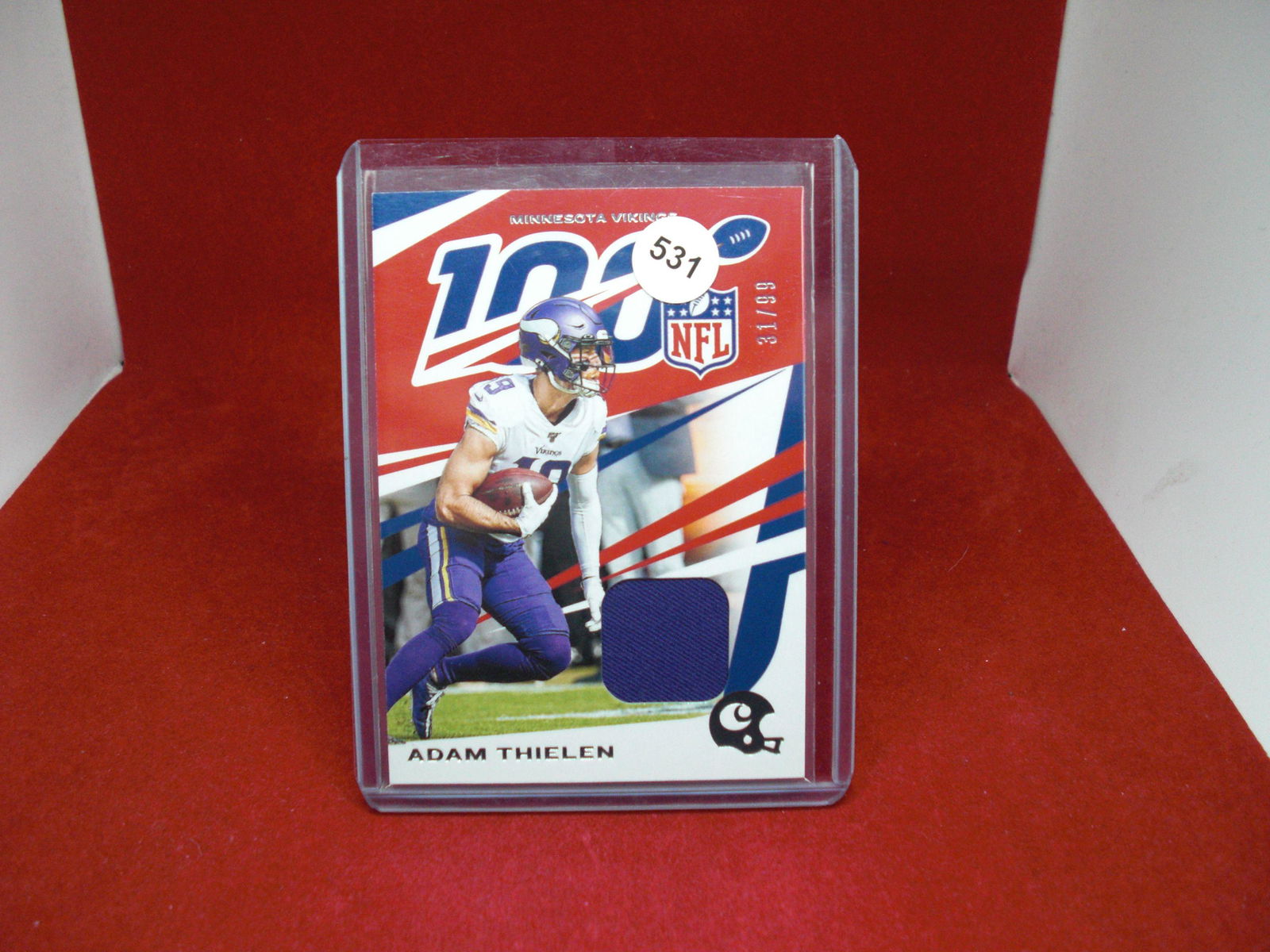 Adam thielen jersey card 31/99 (1 of 1)