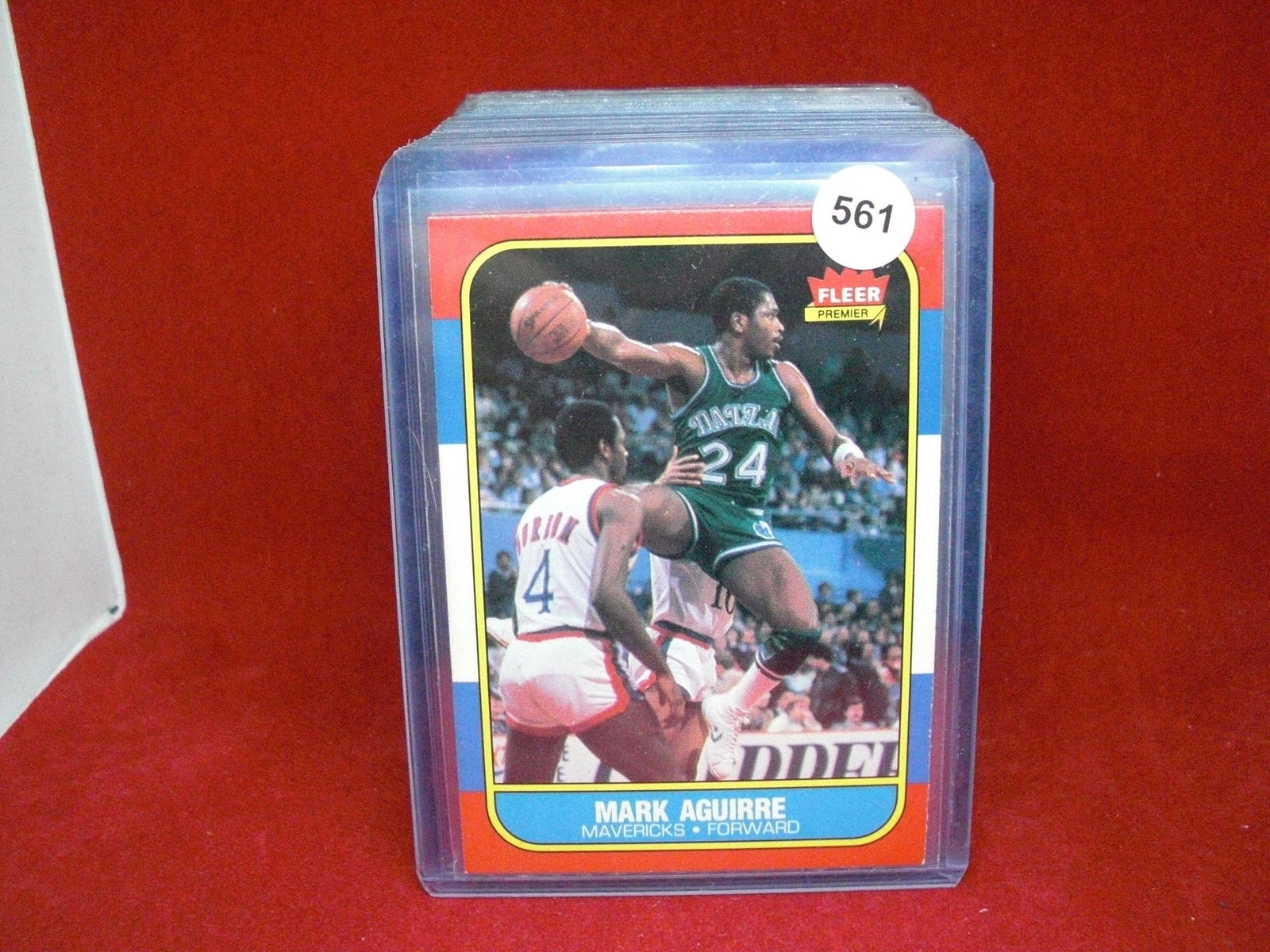 1986 fleer basketball Mark aguirre (1 of 1)