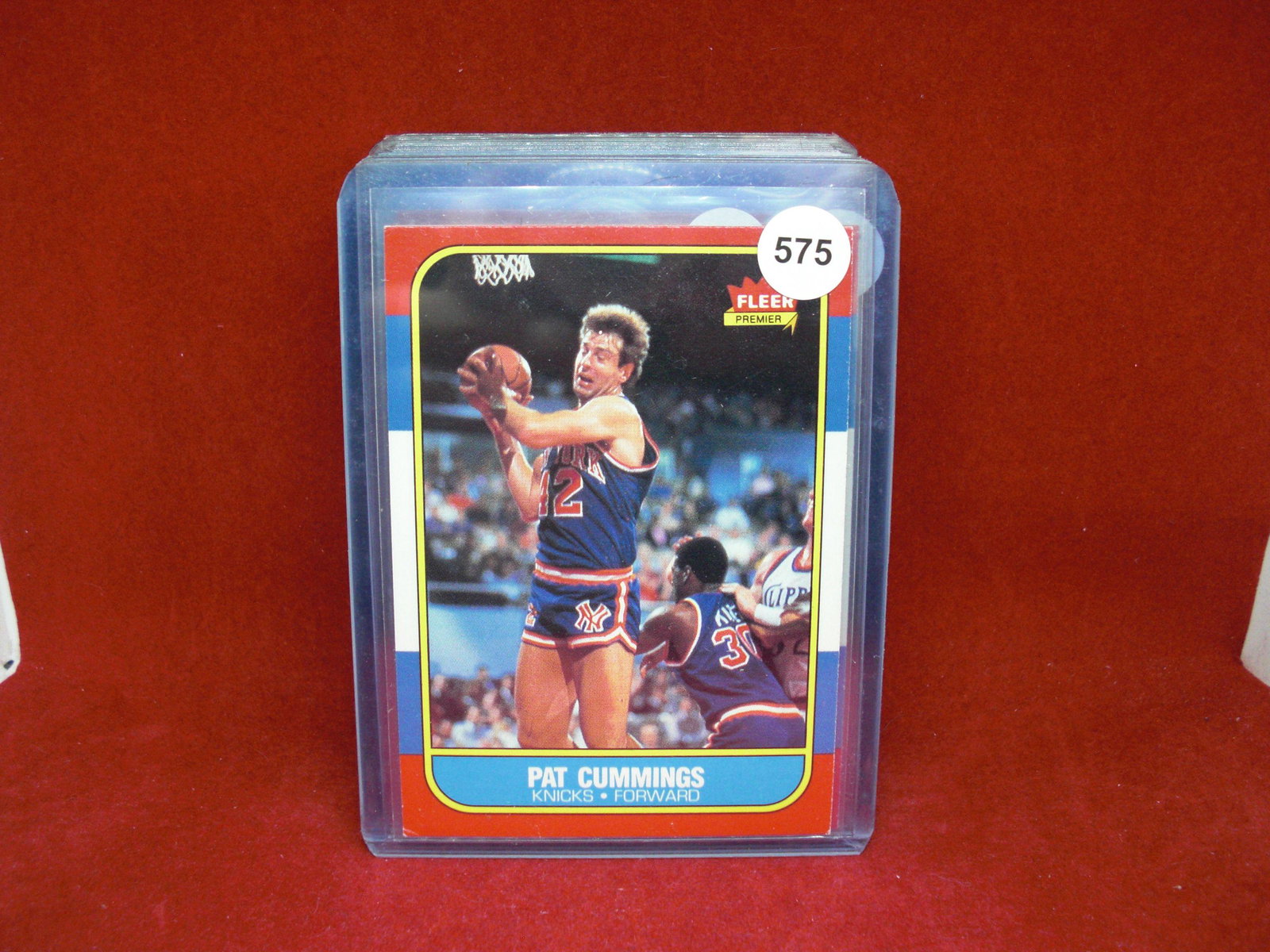 1986 fleer basketball Pat Cummings: better grade 1986 fleer set break!