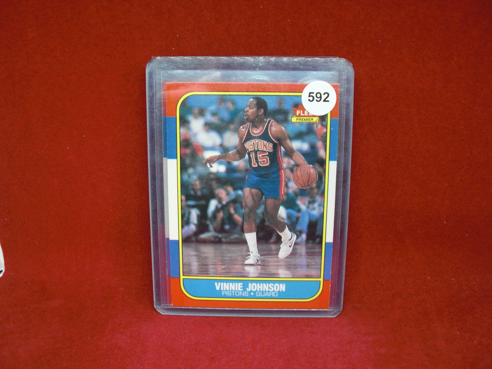 1986 fleer basketball Vinnie Johnson (1 of 1)