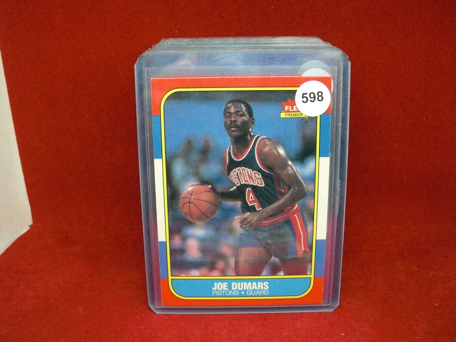 1986 fleer basketball Joe dumars (1 of 1)