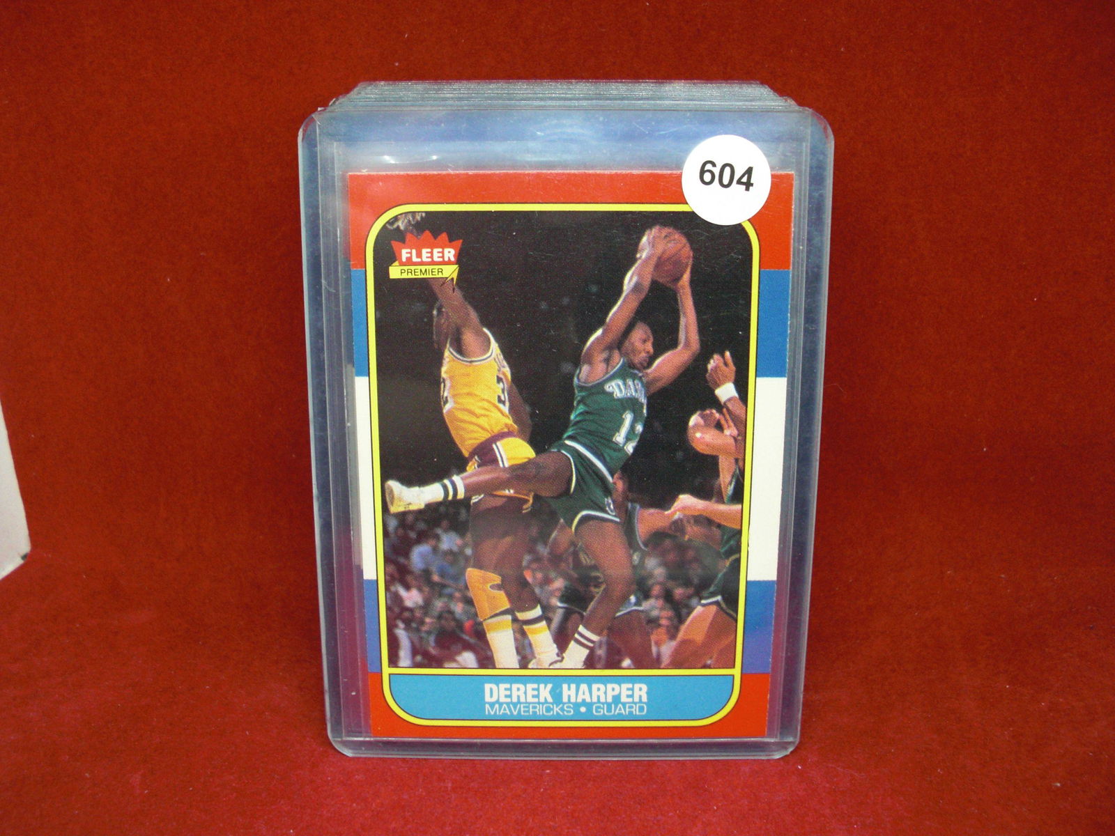 1986 fleer basketball Derek Harper (1 of 1)