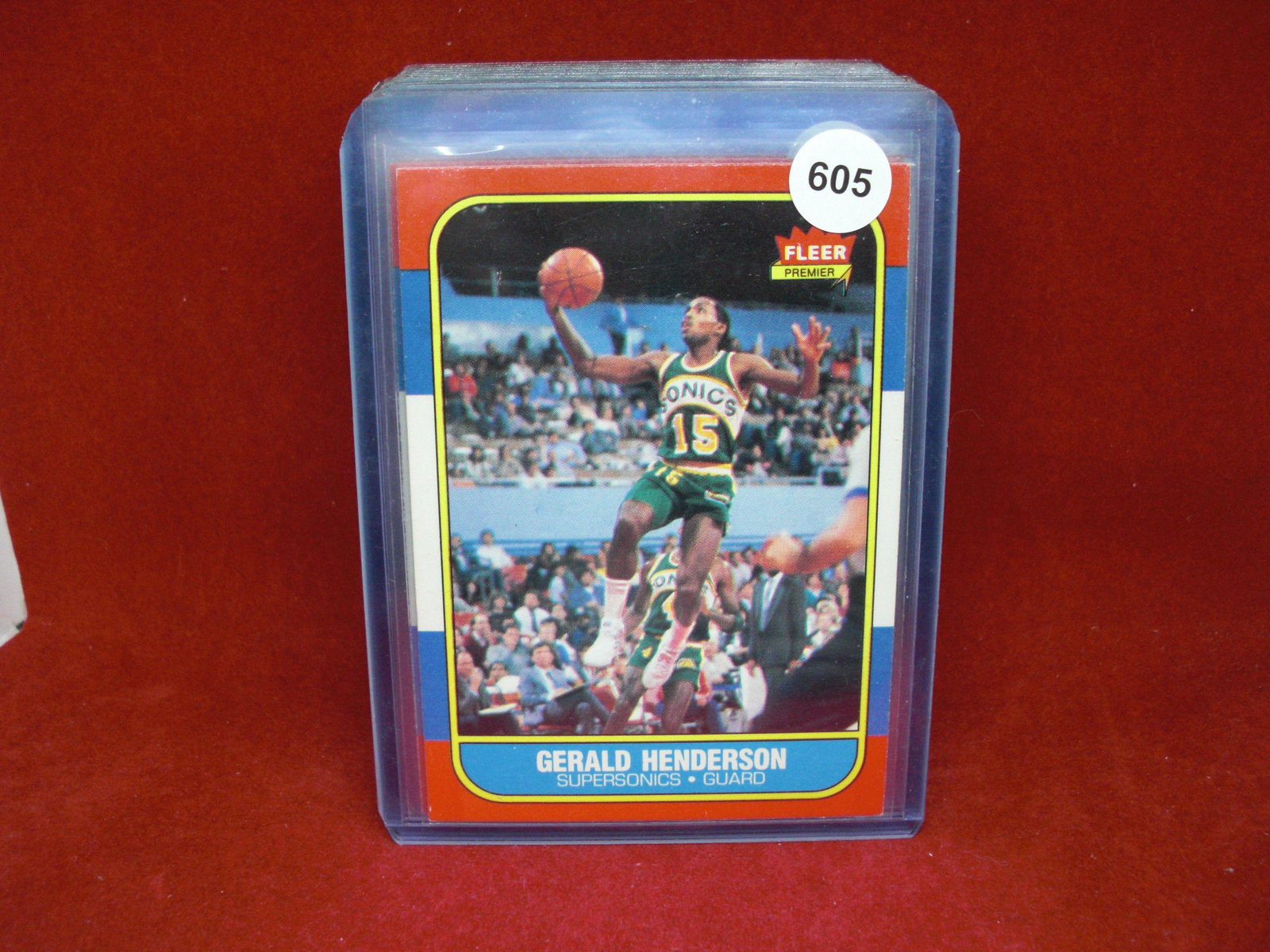 1986 fleer basketball Gerald Henderson (1 of 1)