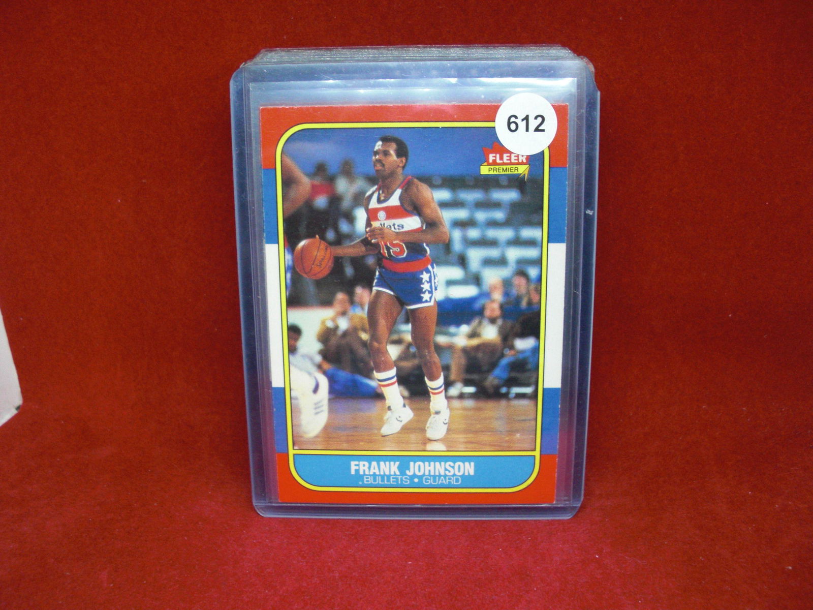 1986 fleer basketball Frank Johnson (1 of 1)