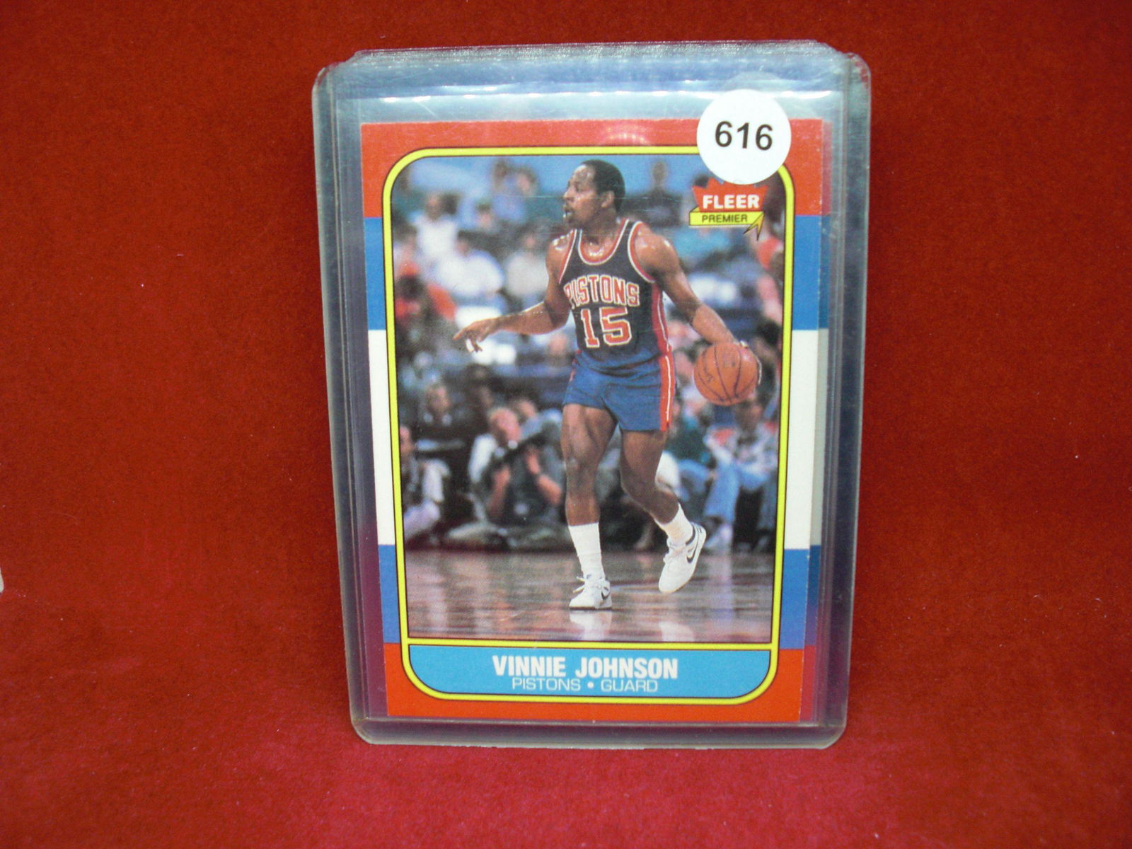 1986 fleer basketball Vinnie Johnson (1 of 1)