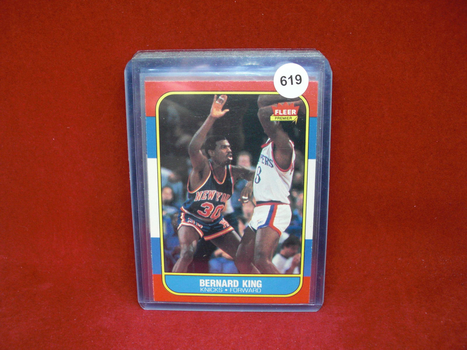 1986 fleer basketball Bernard king (1 of 1)