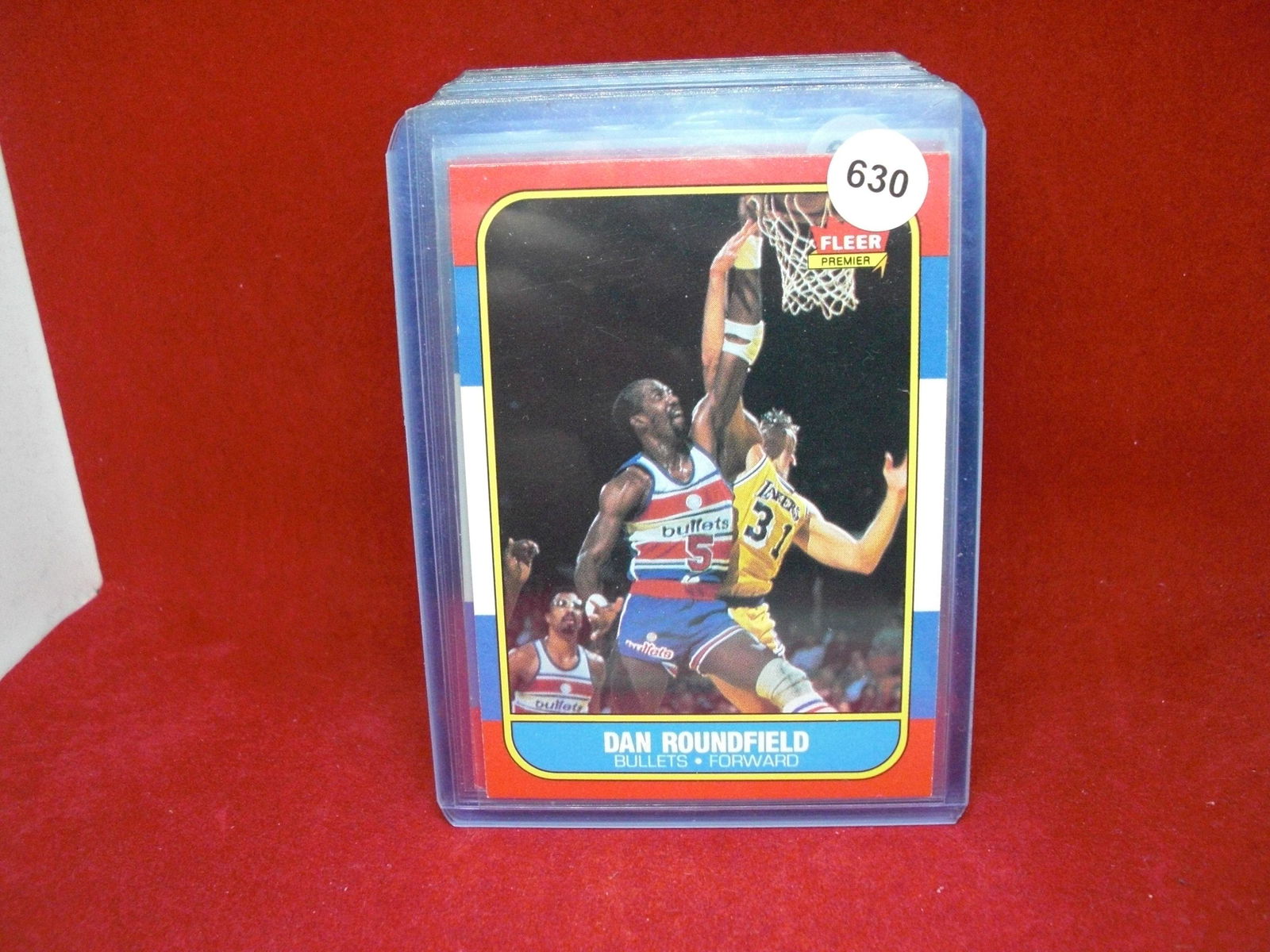 1986 fleer basketball Dan roundfield (1 of 1)