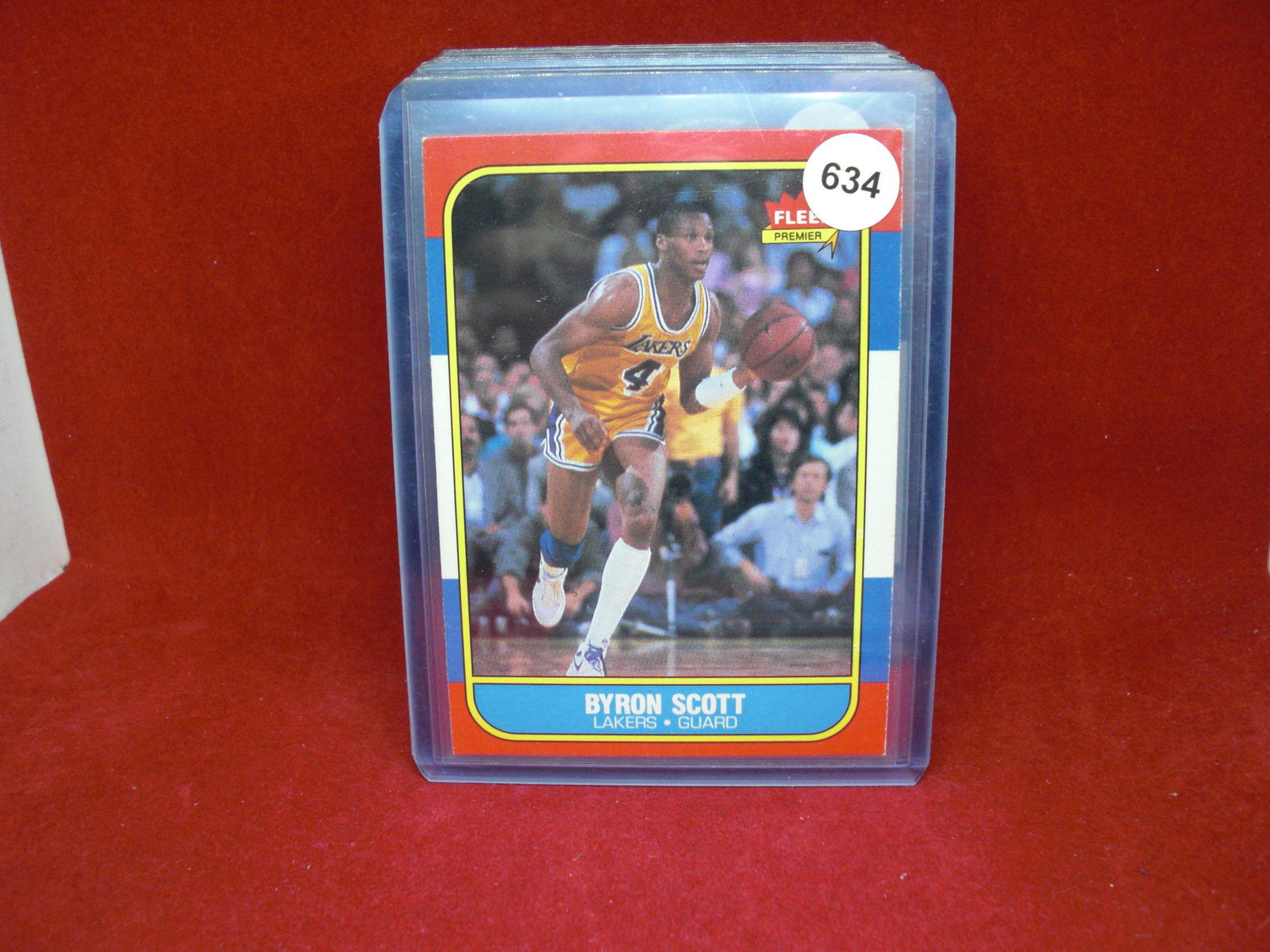 1986 fleer basketball Byron Scott (1 of 1)
