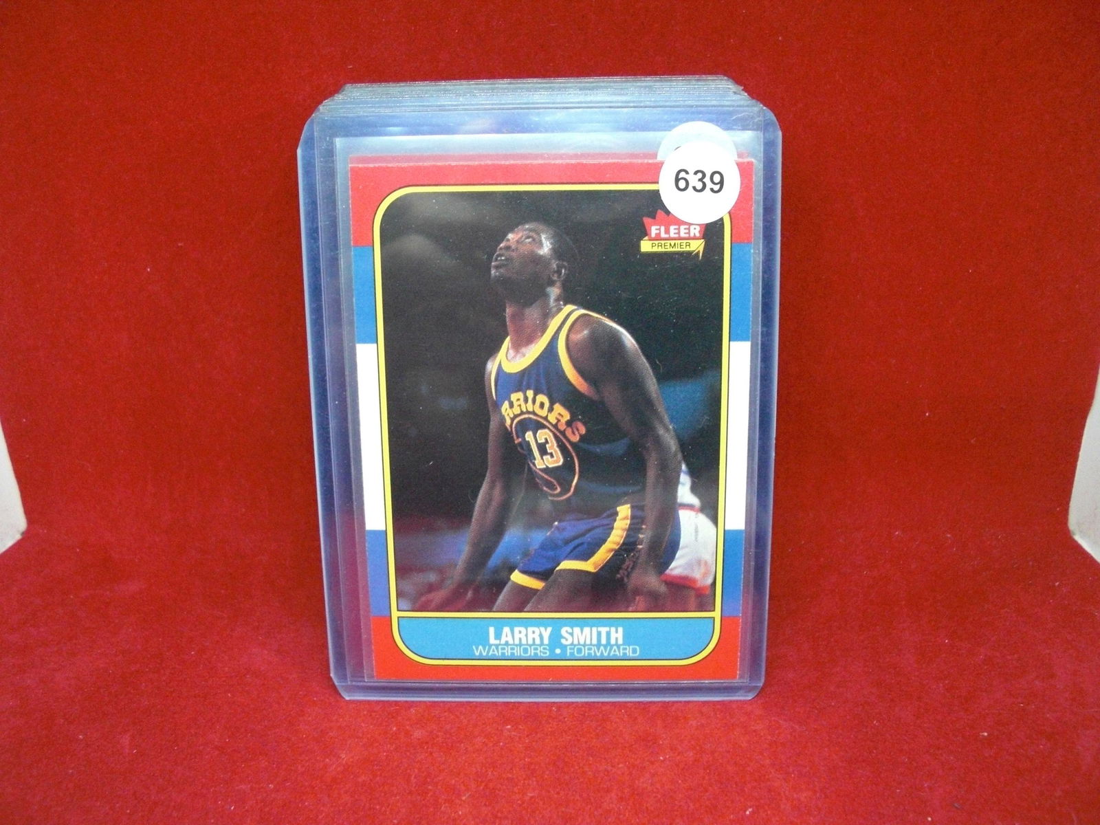 1986 fleer basketball Larry Smith (1 of 1)