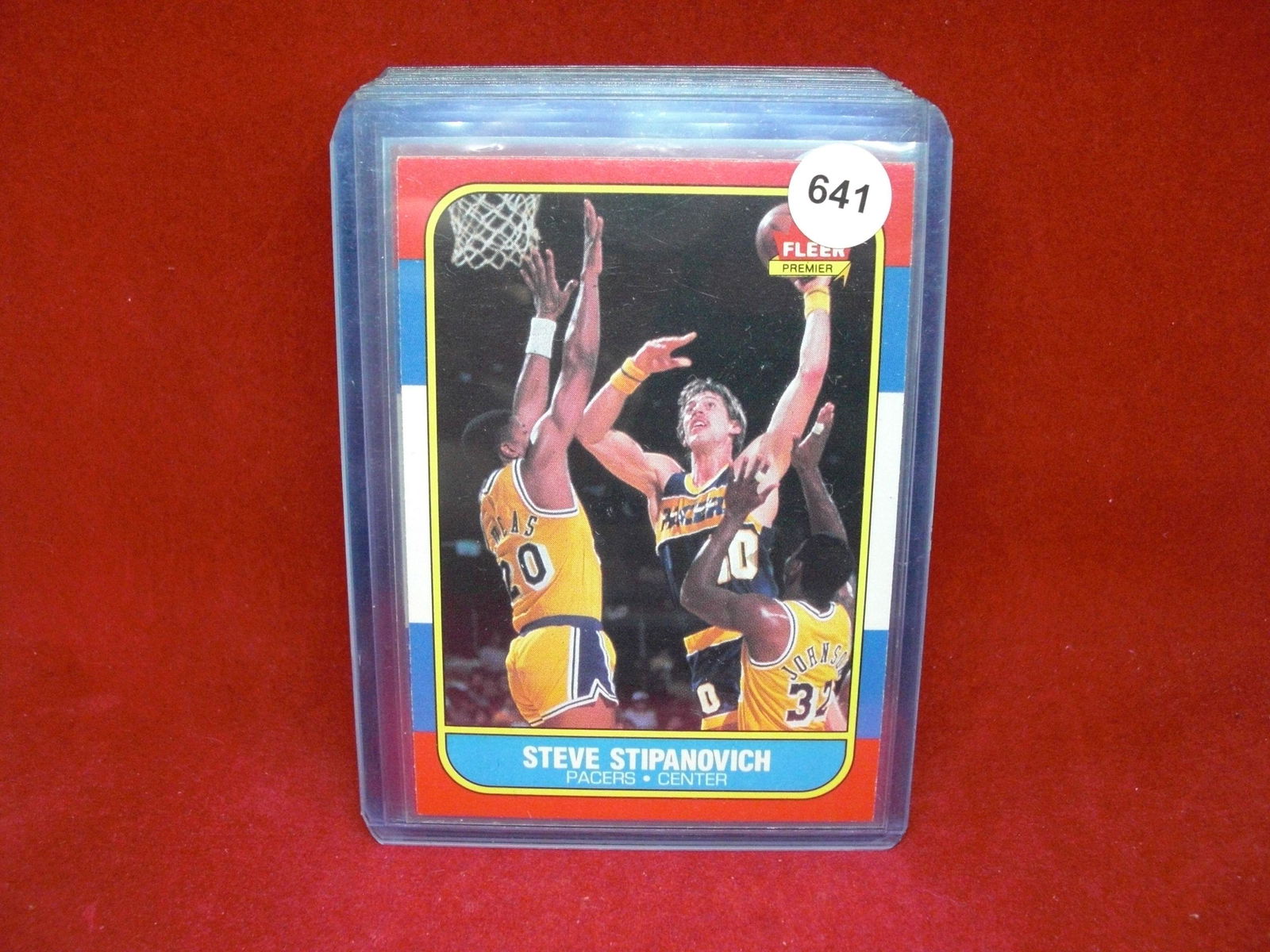1986 fleer basketball Steve stipanovic (1 of 1)