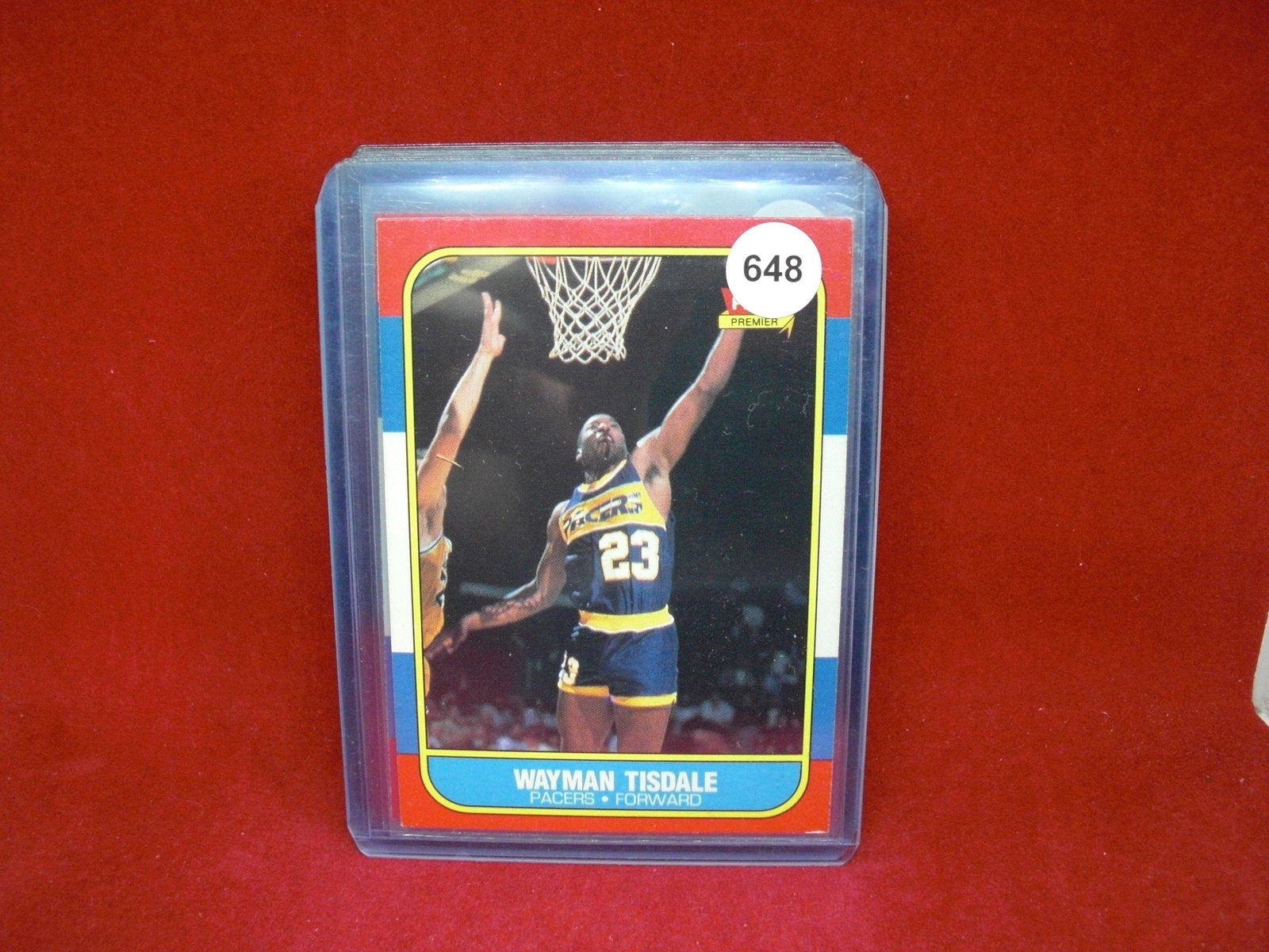 1986 fleer basketball Wayman Tisdale (1 of 1)