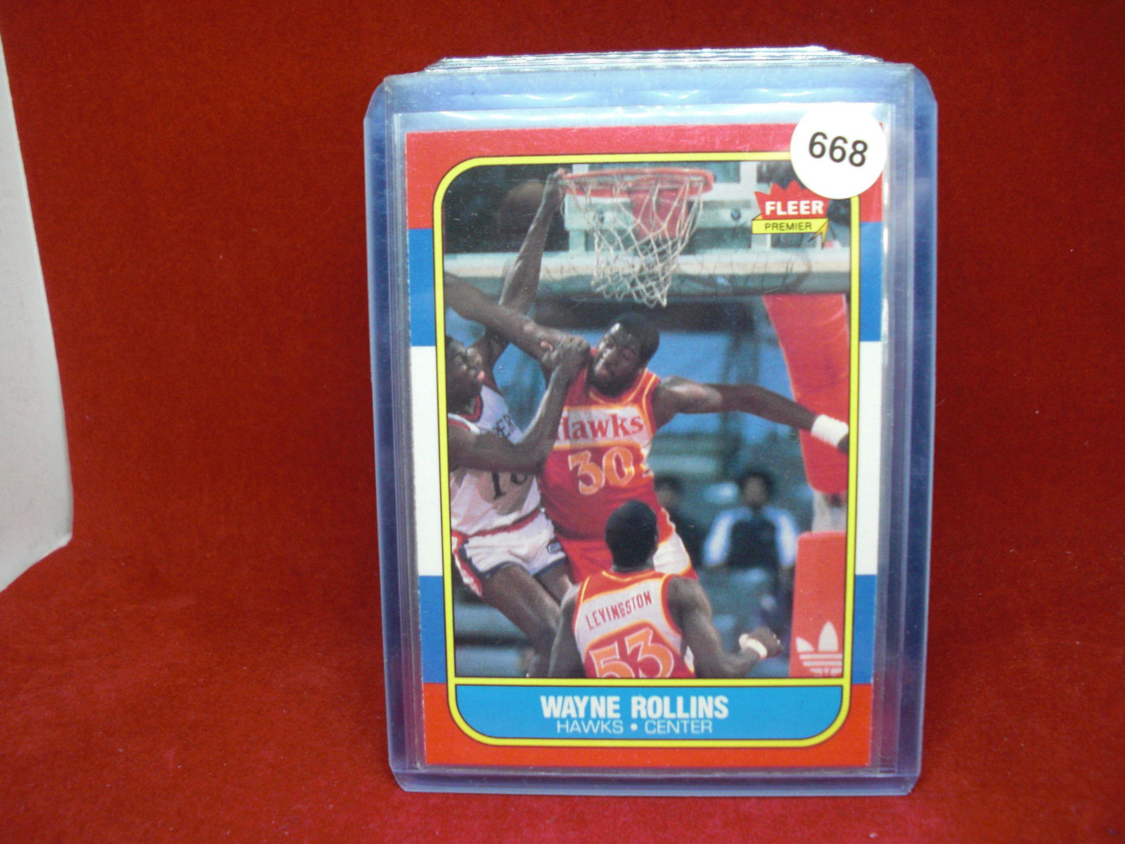 1986 fleer basketball Wayne tree Rollins (1 of 1)