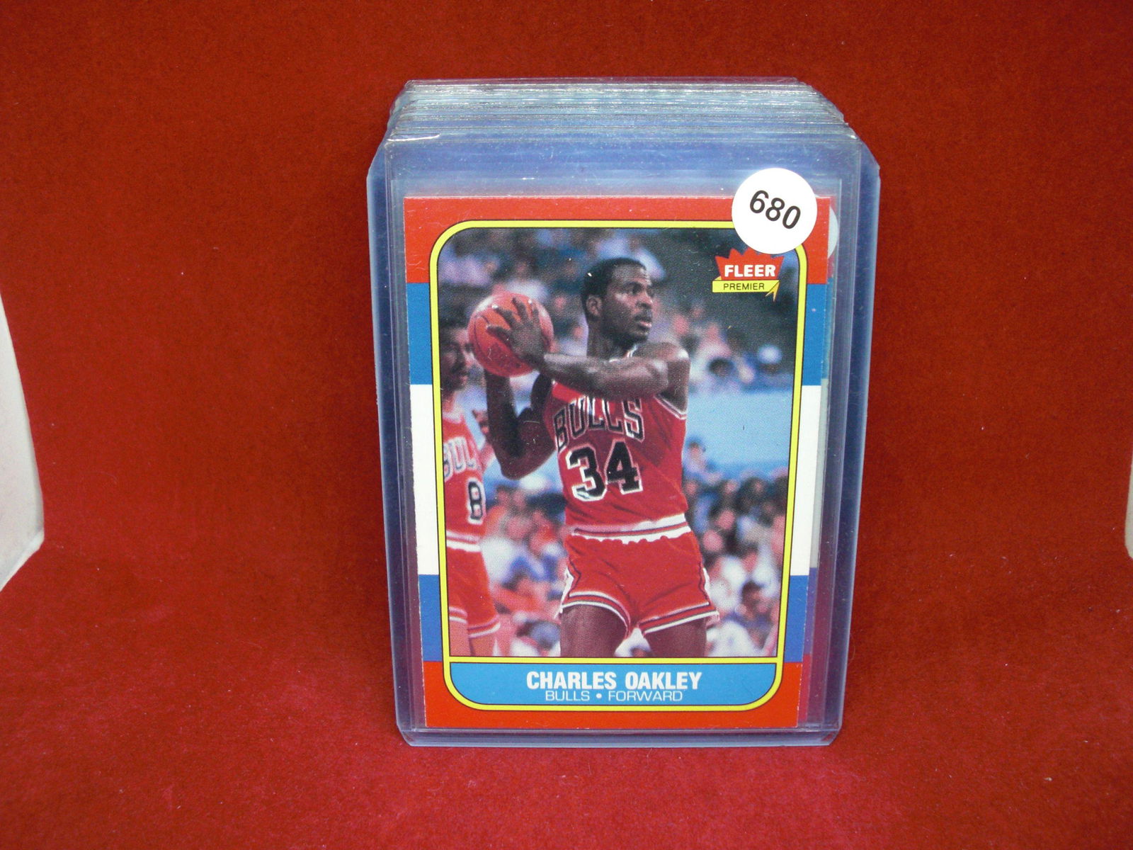 1986 fleer basketball Charles Oakley (1 of 1)