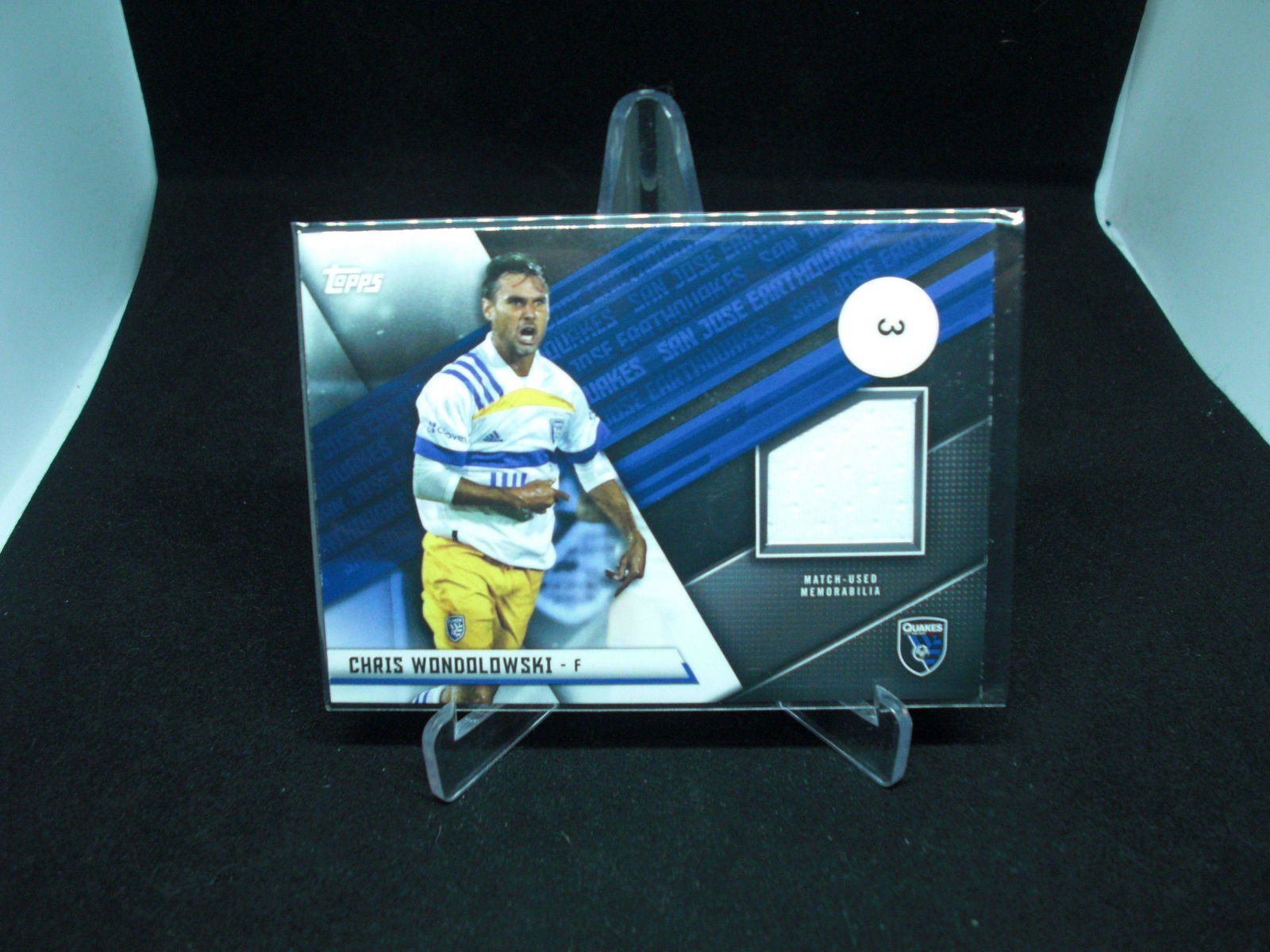chris wondolowshi soccer jersey card (1 of 1)