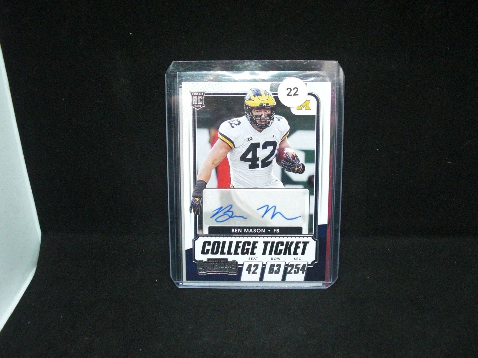 ben mason rookie auto (1 of 1)