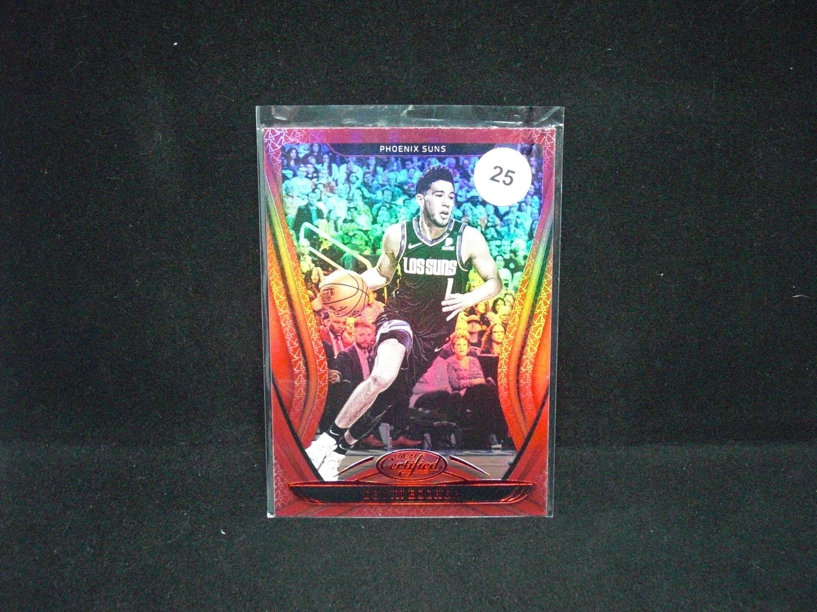 devin booker certified red mirror (1 of 1)