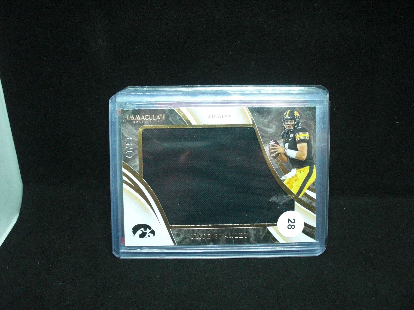 nate stanley jumbo jersey card 40/99 (1 of 1)