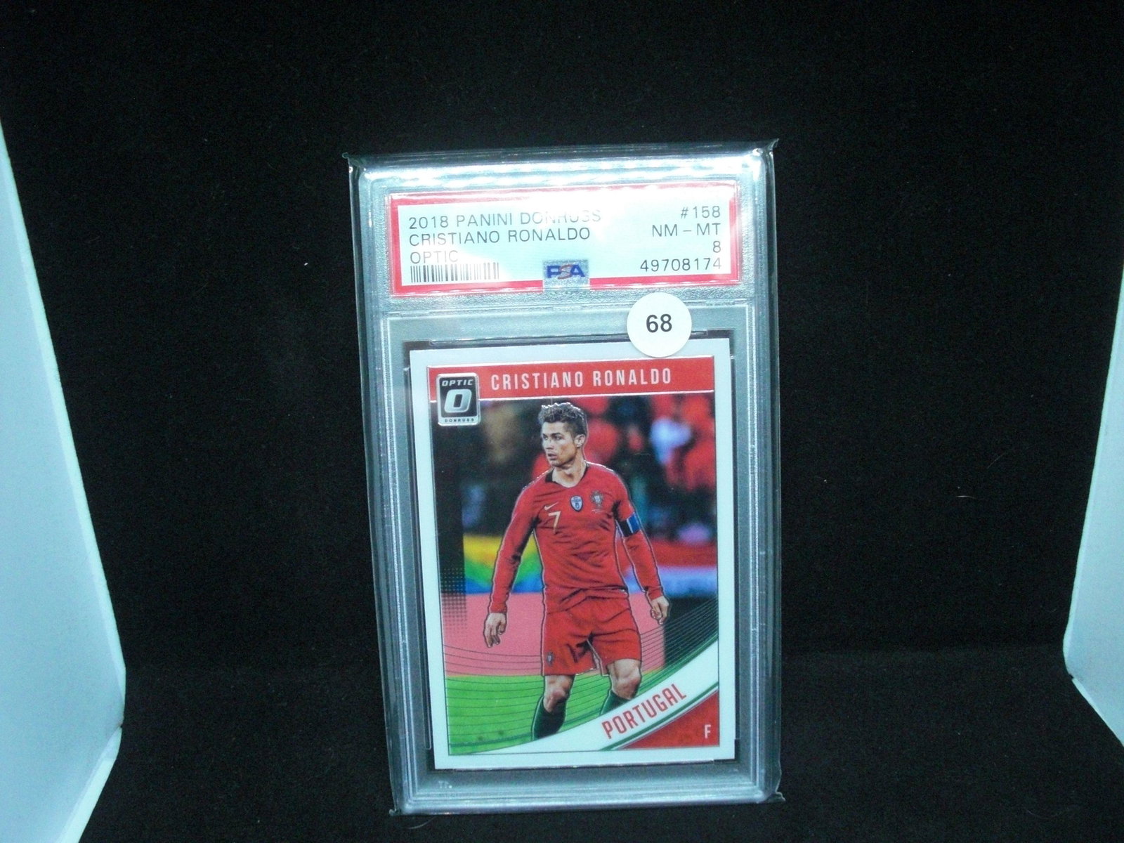 psa 8 cristiano ronaldo 2018 optic: psa 8 cristiano ronaldo 2018 optic