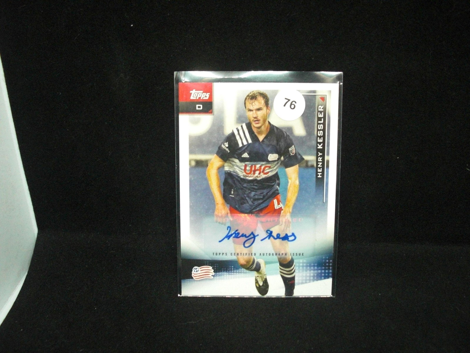henry kessler topps soccer auto: henry kessler topps soccer auto