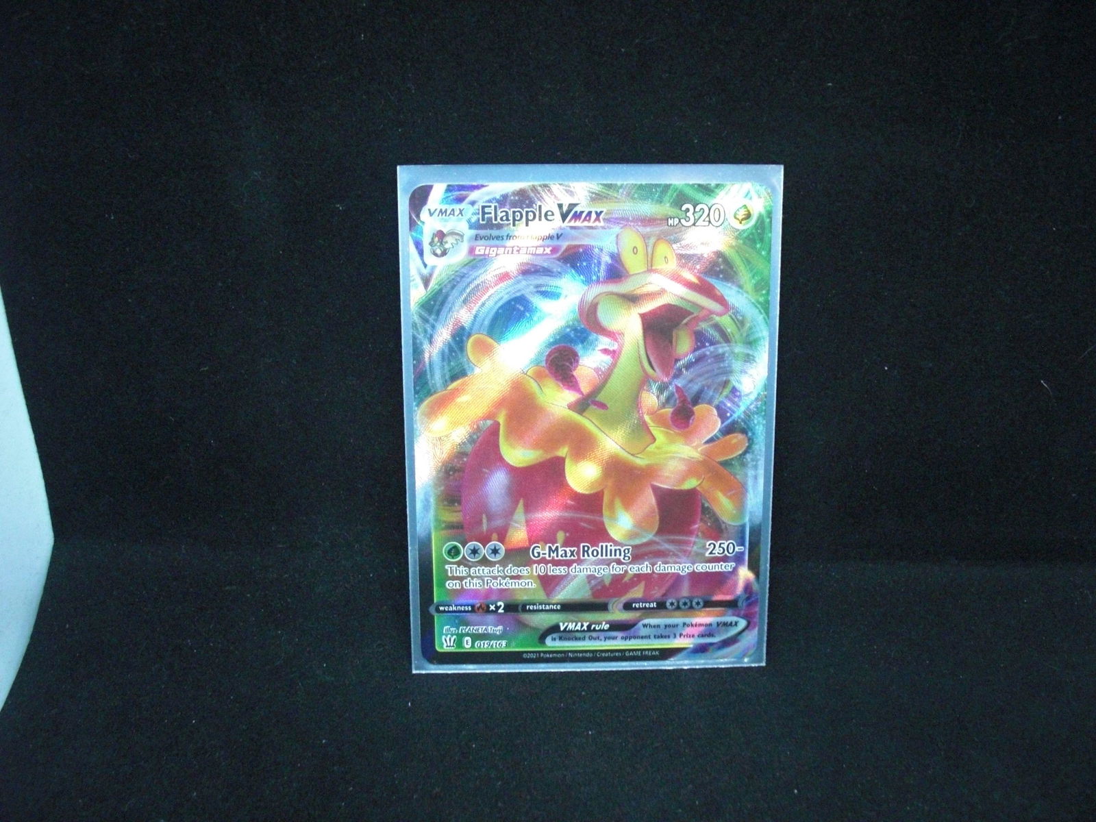 flapple vmax pokemon card (1 of 1)