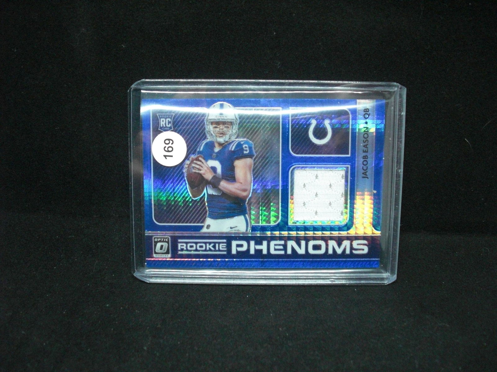 jacon eason rookie jersey card (1 of 1)