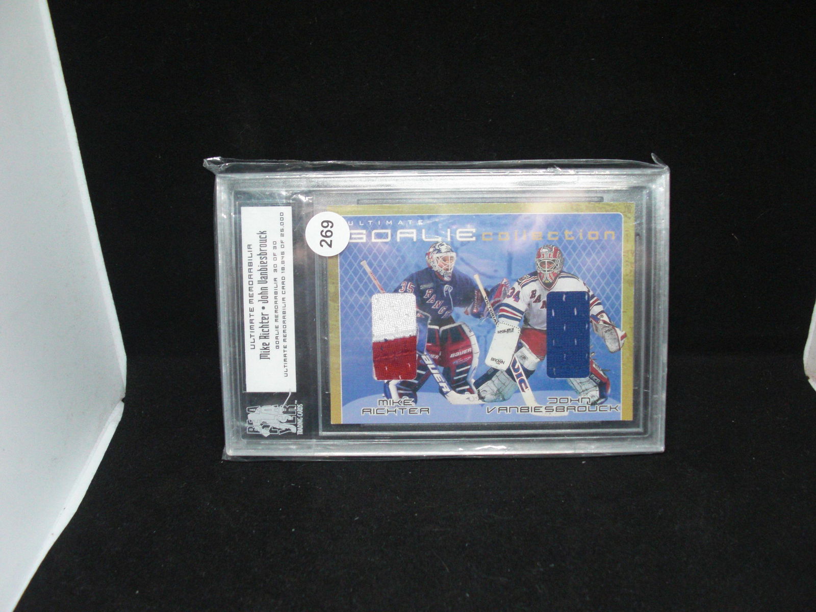 mike richter/john vaniesbrouck patch card (1 of 1)