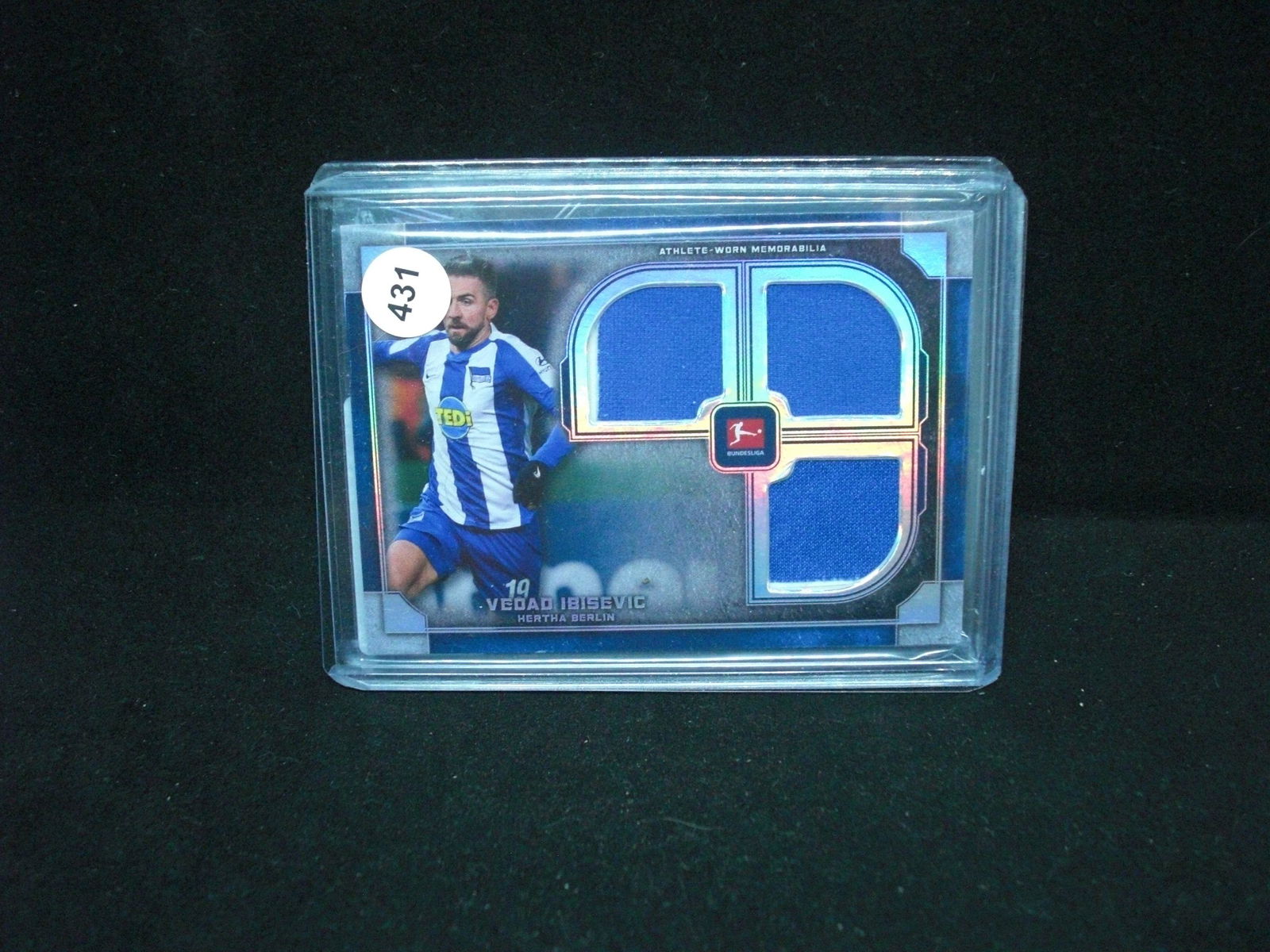 vedad ibsevic soccer triple relic 16/19 (1 of 1)