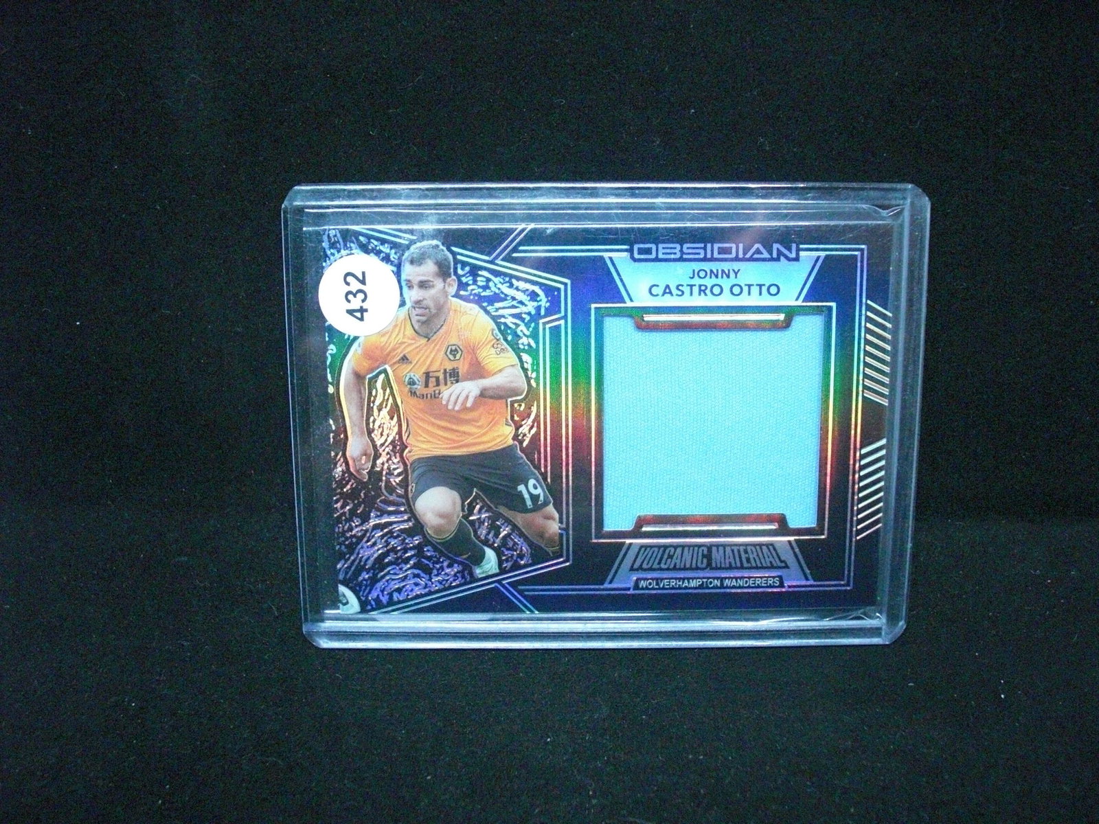 jonny castro otto obsidian jersey card 077/149: jonny castro otto obsidian jersey card 077/149