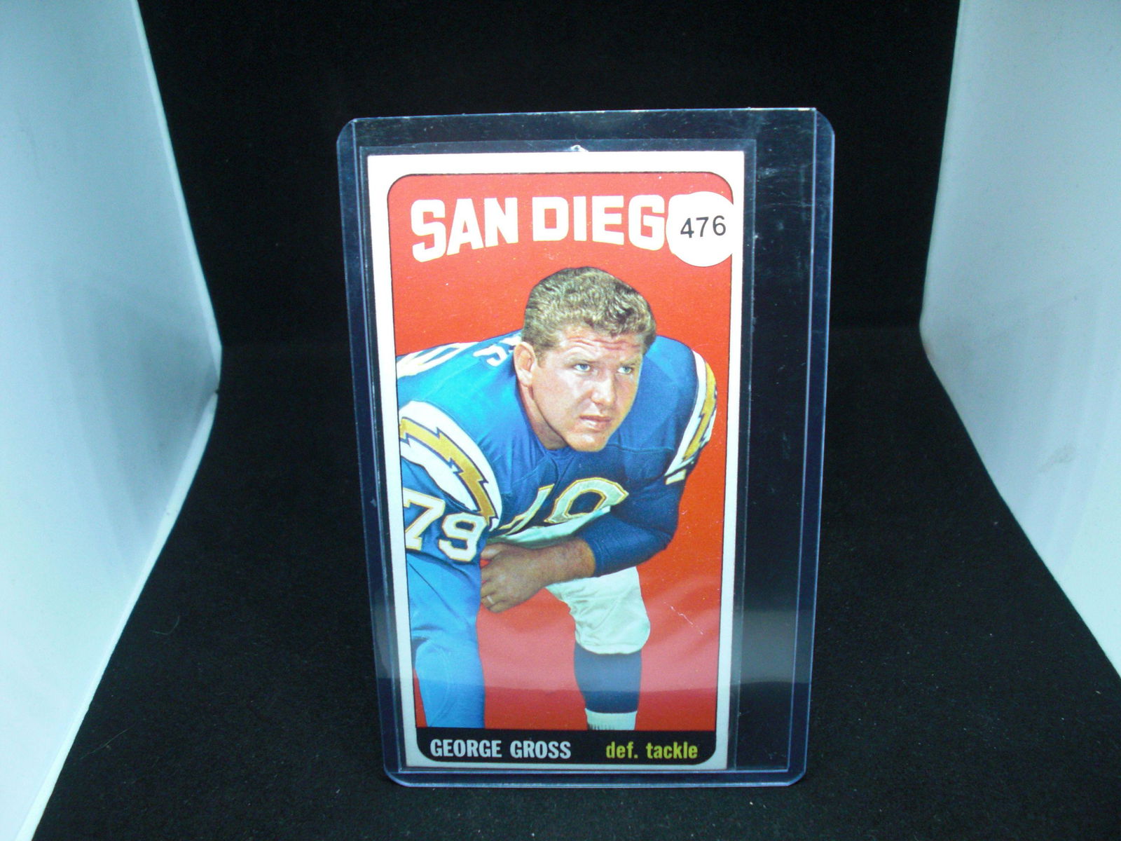 george gross vintage 1965 topps football (1 of 1)